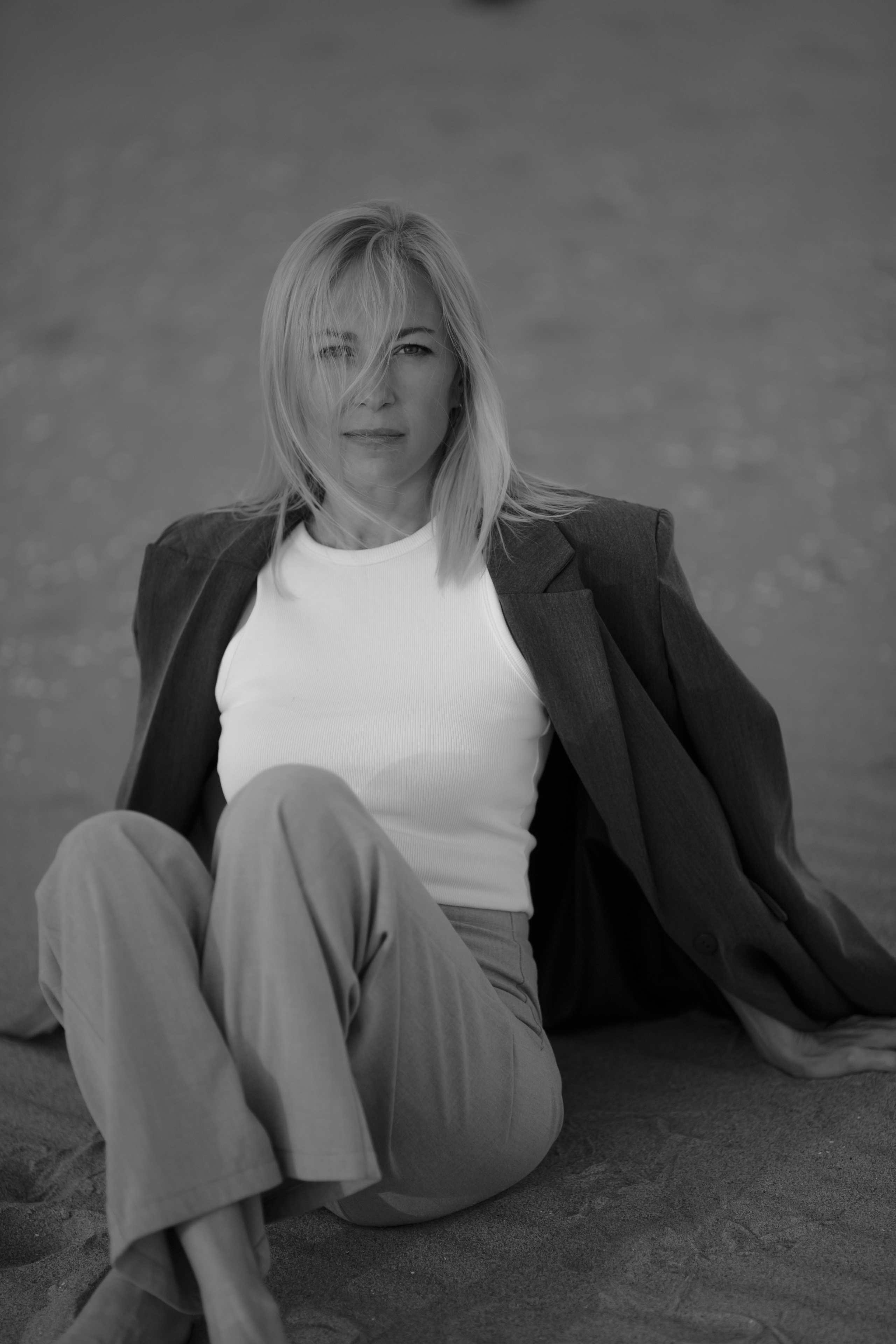 Женская фотосессия на берегу руки Кубани. Фотограф Александра Рышкова