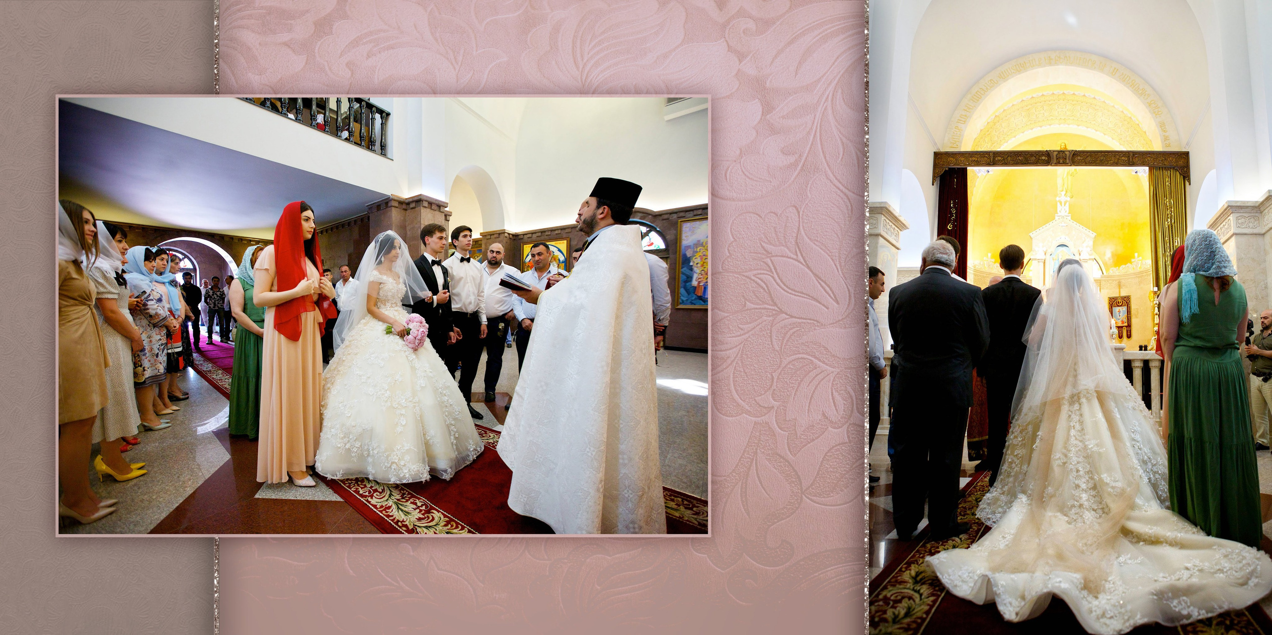 Свадебная фотокнига. Фотограф Кирсанова Наталия. Фотохудожник Наталия Кирсанова