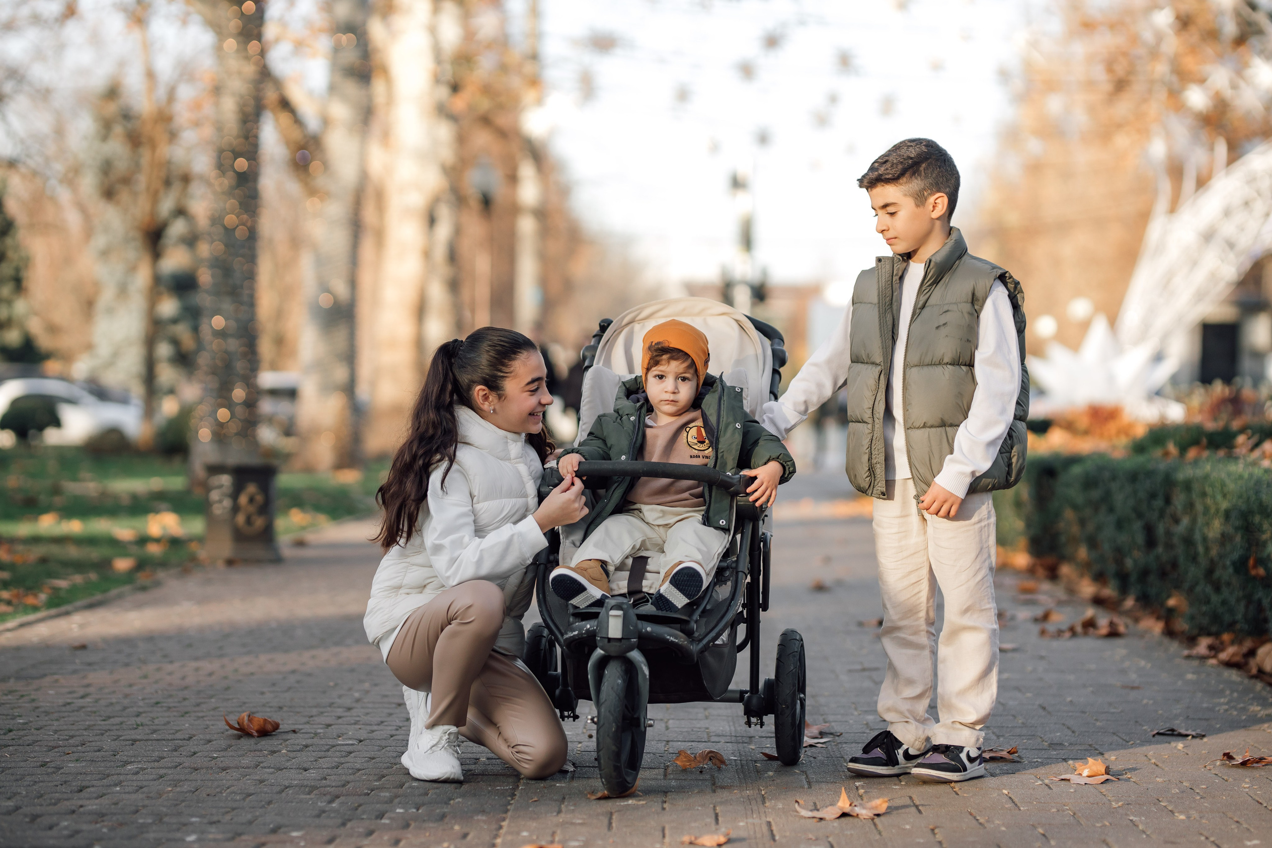 Мама и трое деток, фотосессия в день матери. Фотохудожник Наталия Кирсанова