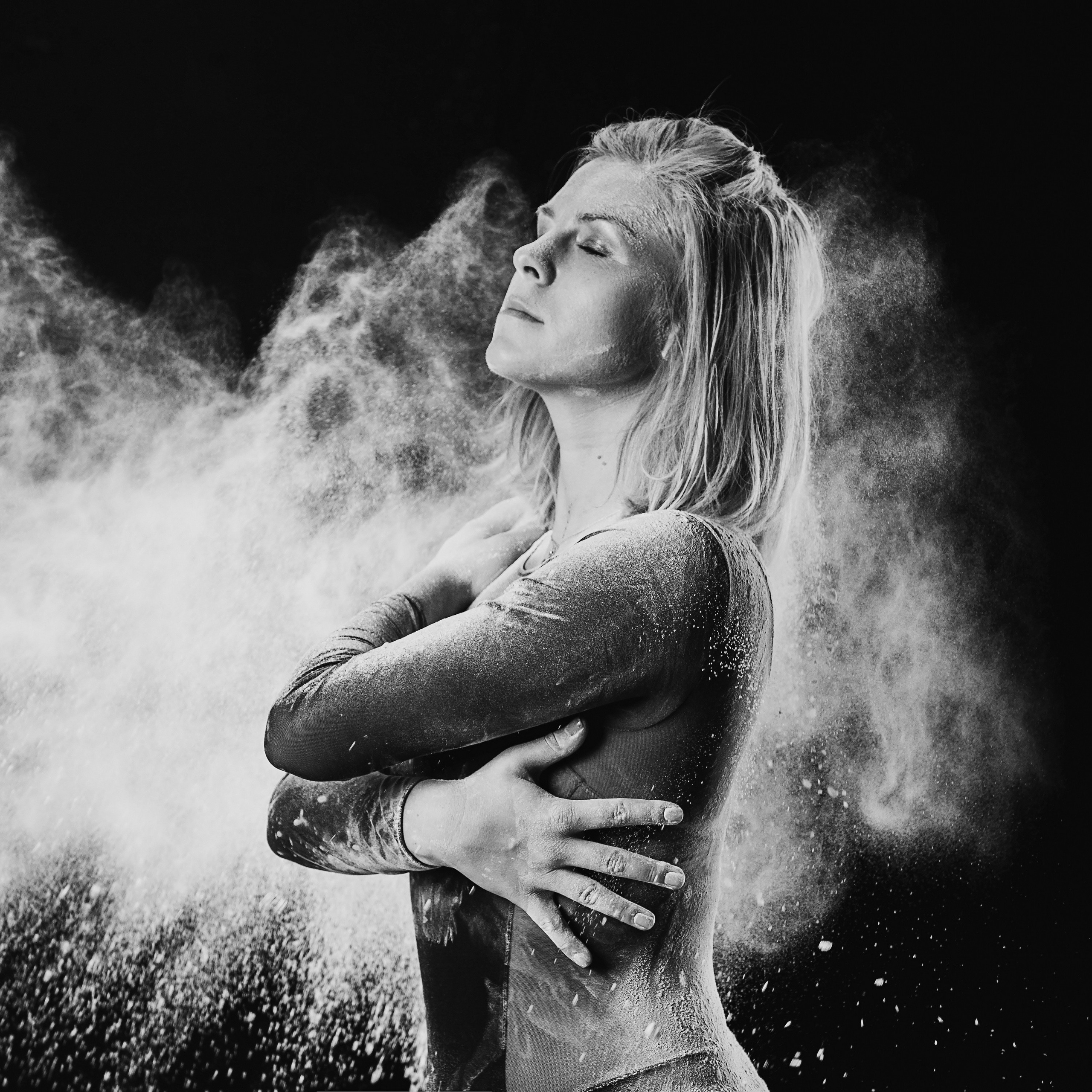 Фотосъёмка с мукой