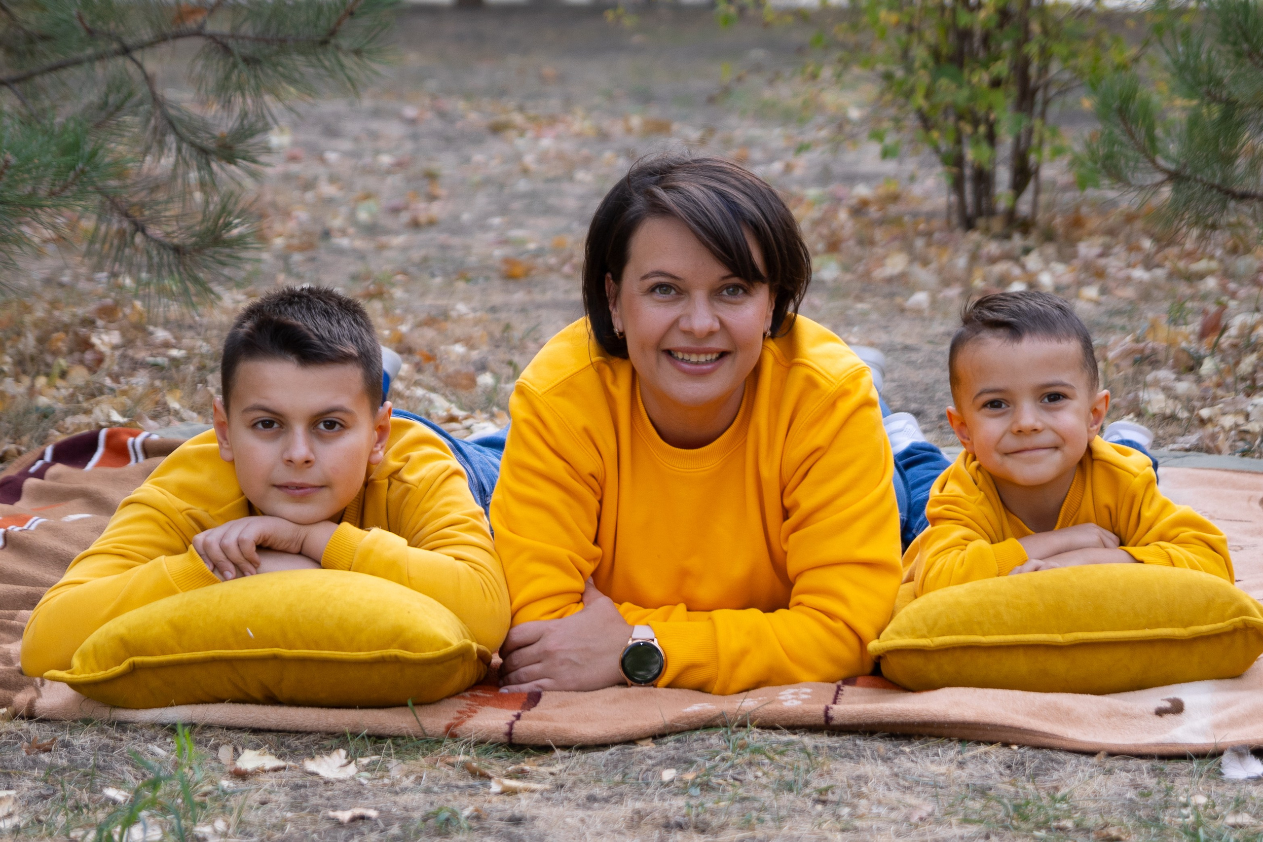 Осенняя семейная фотосессия в Таганроге. Фотограф Наталья Матвеева