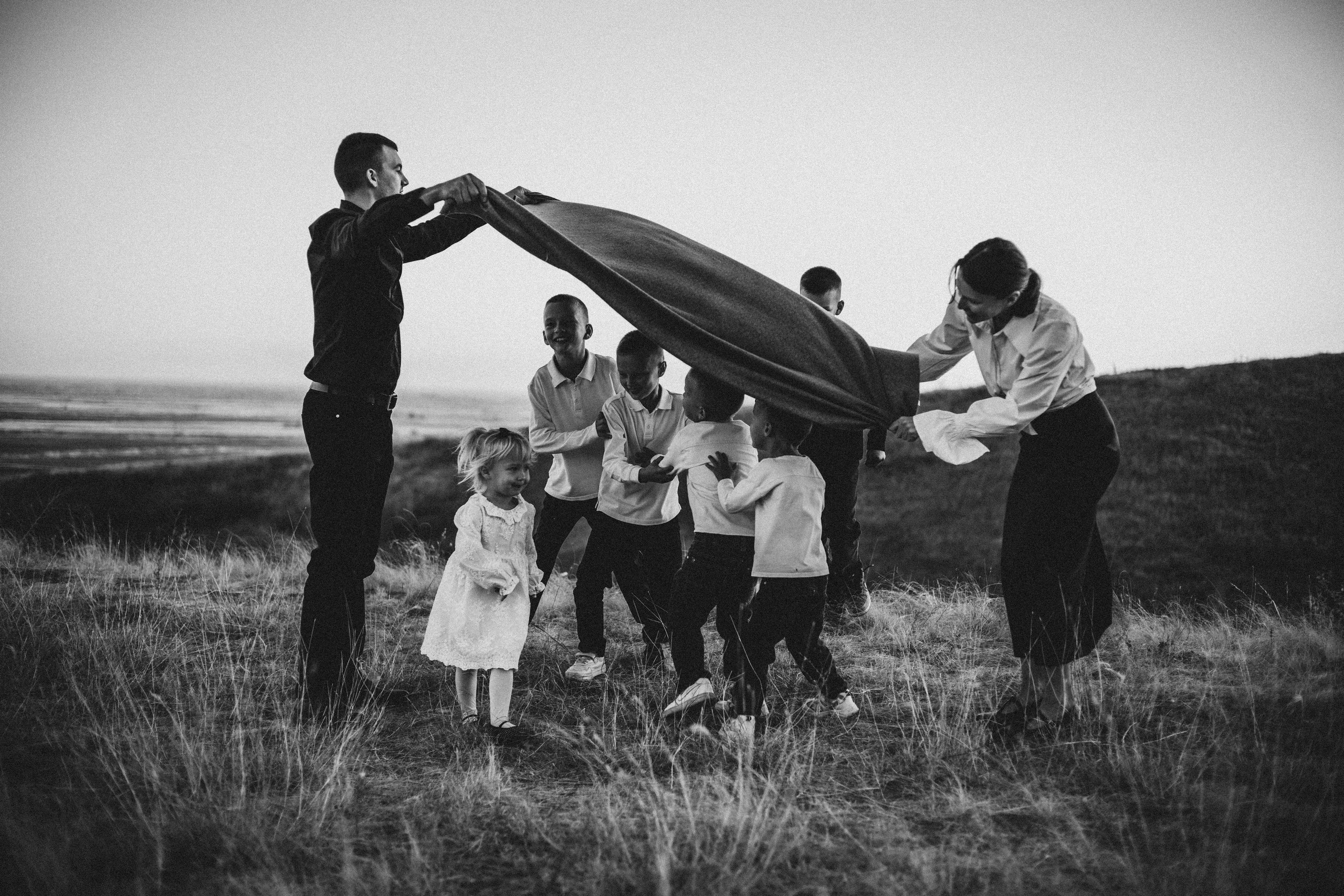 Большая и дружная семья. Фотограф Алевтина Матешук