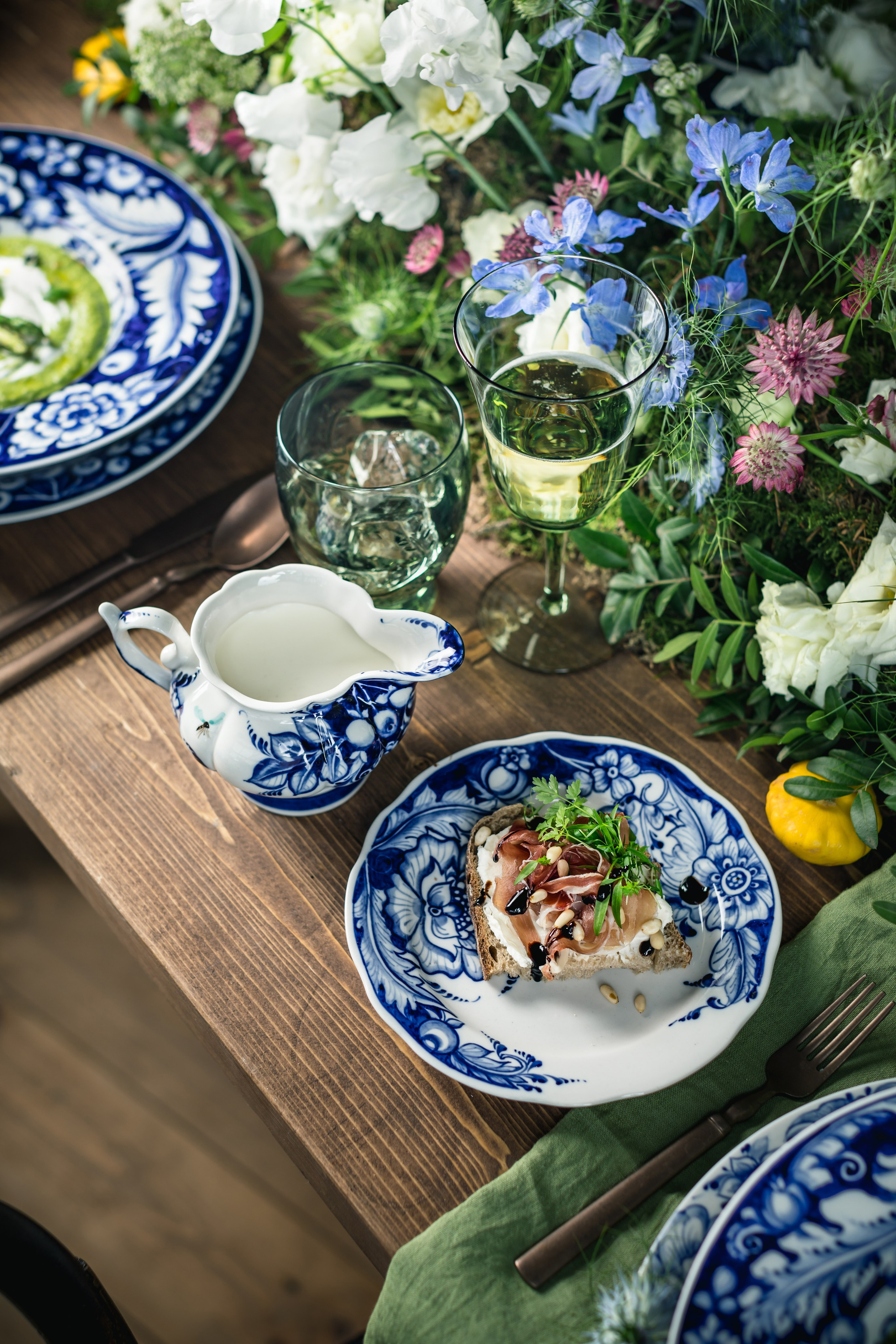 Гжель кампейн. Foodie Stories (гастрономические истории) рекламная фуд-фотосъёмка, Москва