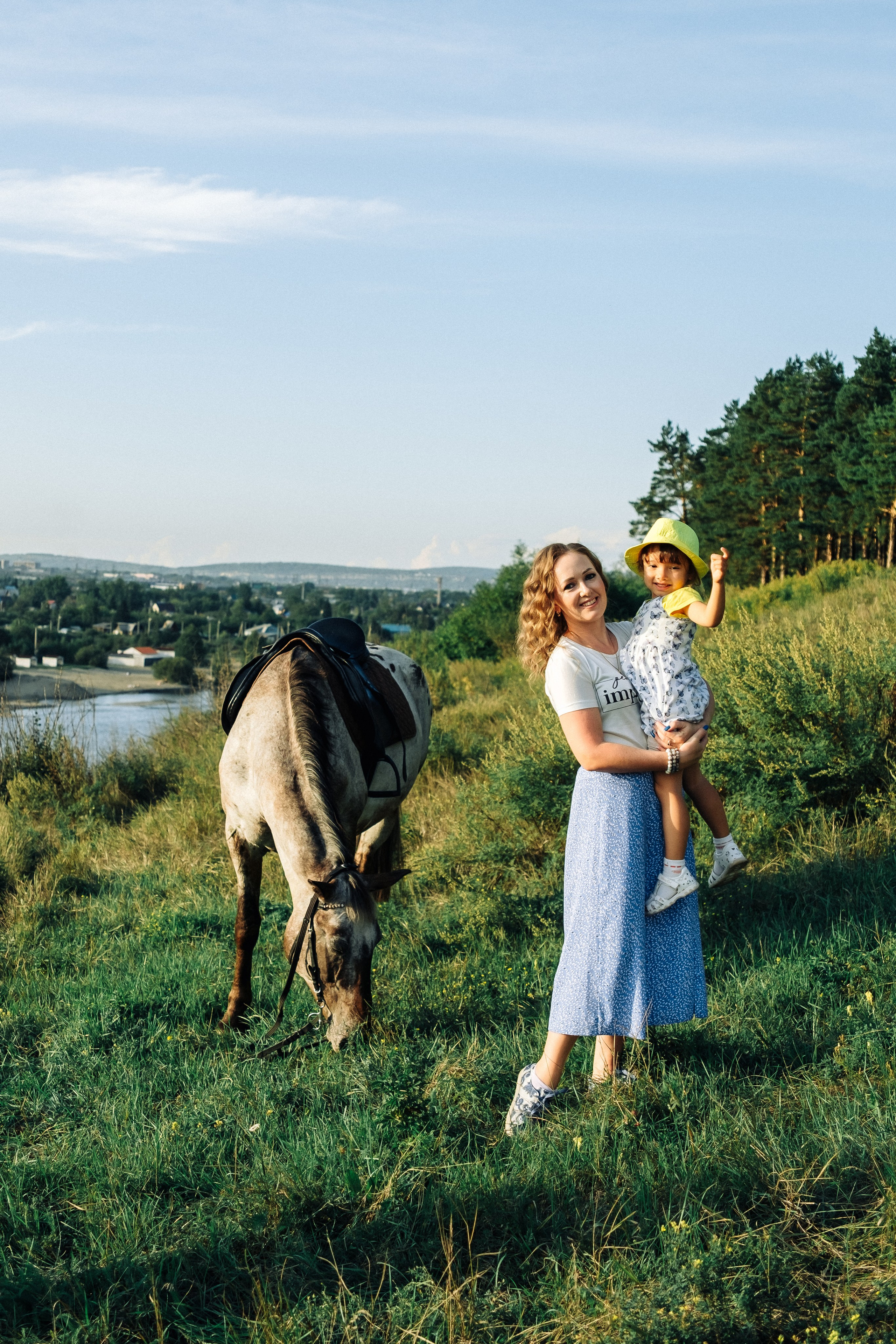 Фотопрогулка с лошадью. Фотограф в Иркутске Анна Мирошникова