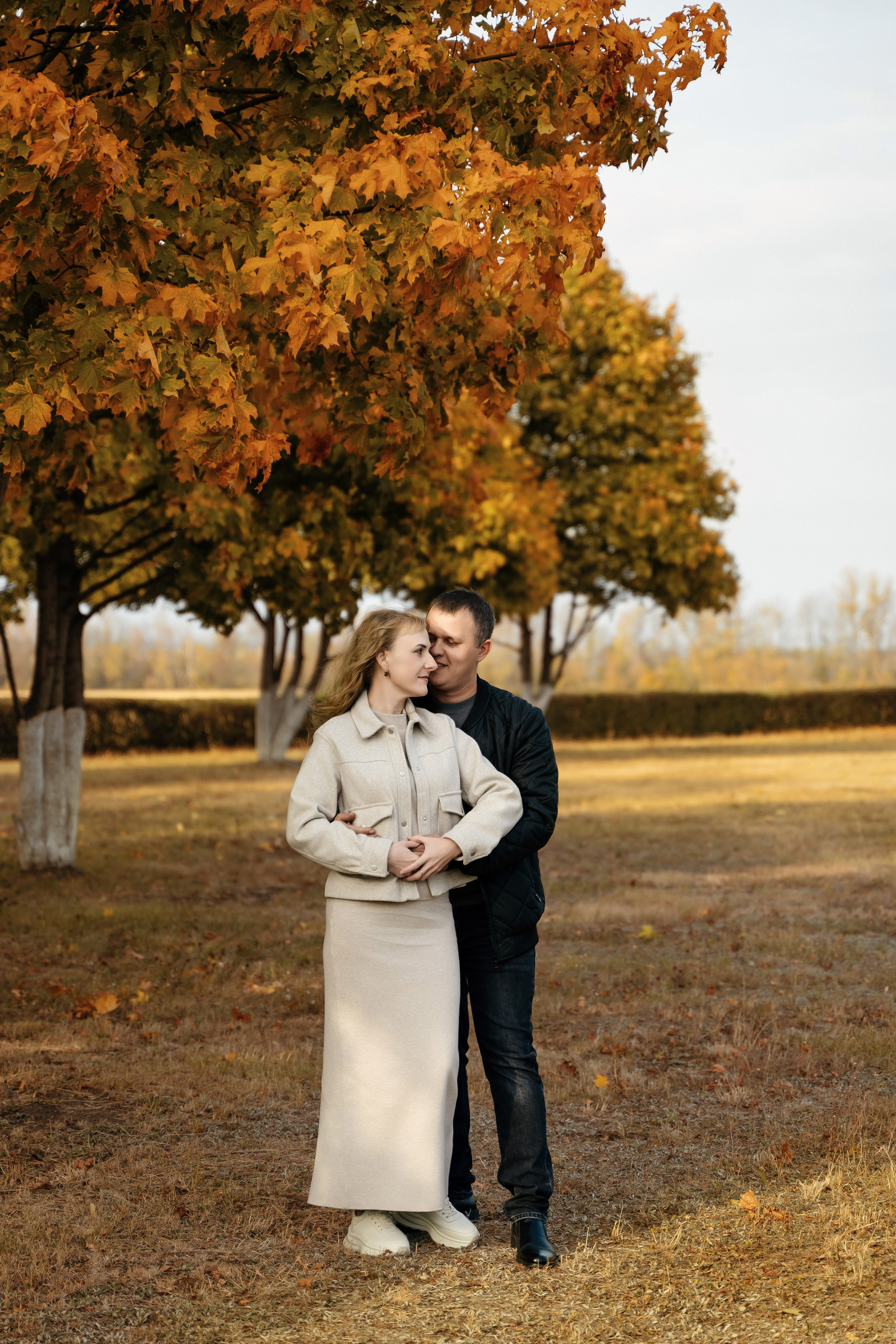 Осенняя фотосессия в стиле Love Story. Семейный фотограф в Белгороде Амелина Алина