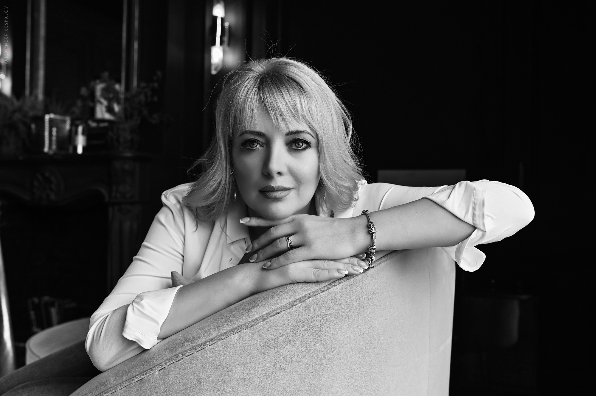 Портрет чб. Фотограф в Санкт-Петербурге Александр Беспалов