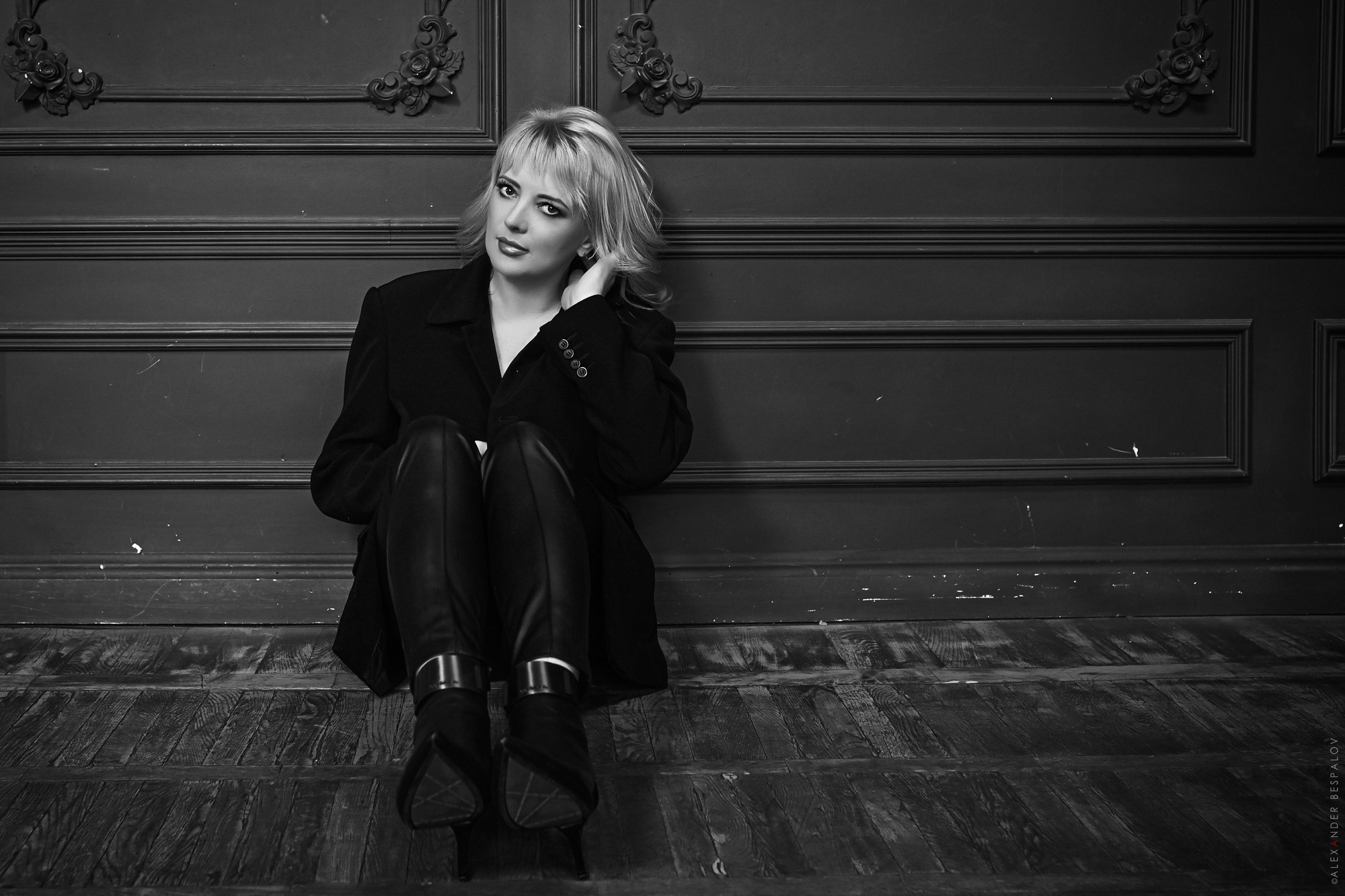 Портрет чб. Фотограф в Санкт-Петербурге Александр Беспалов