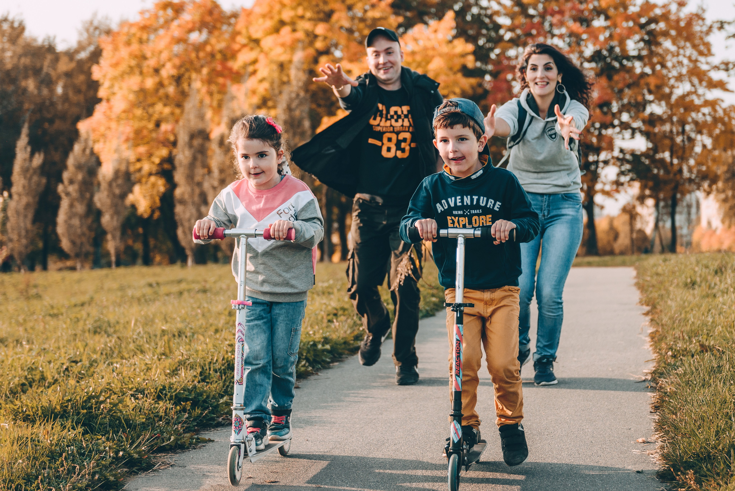 Золотая осень, парки, любовь. Свадебный и семейный фотограф София Невская