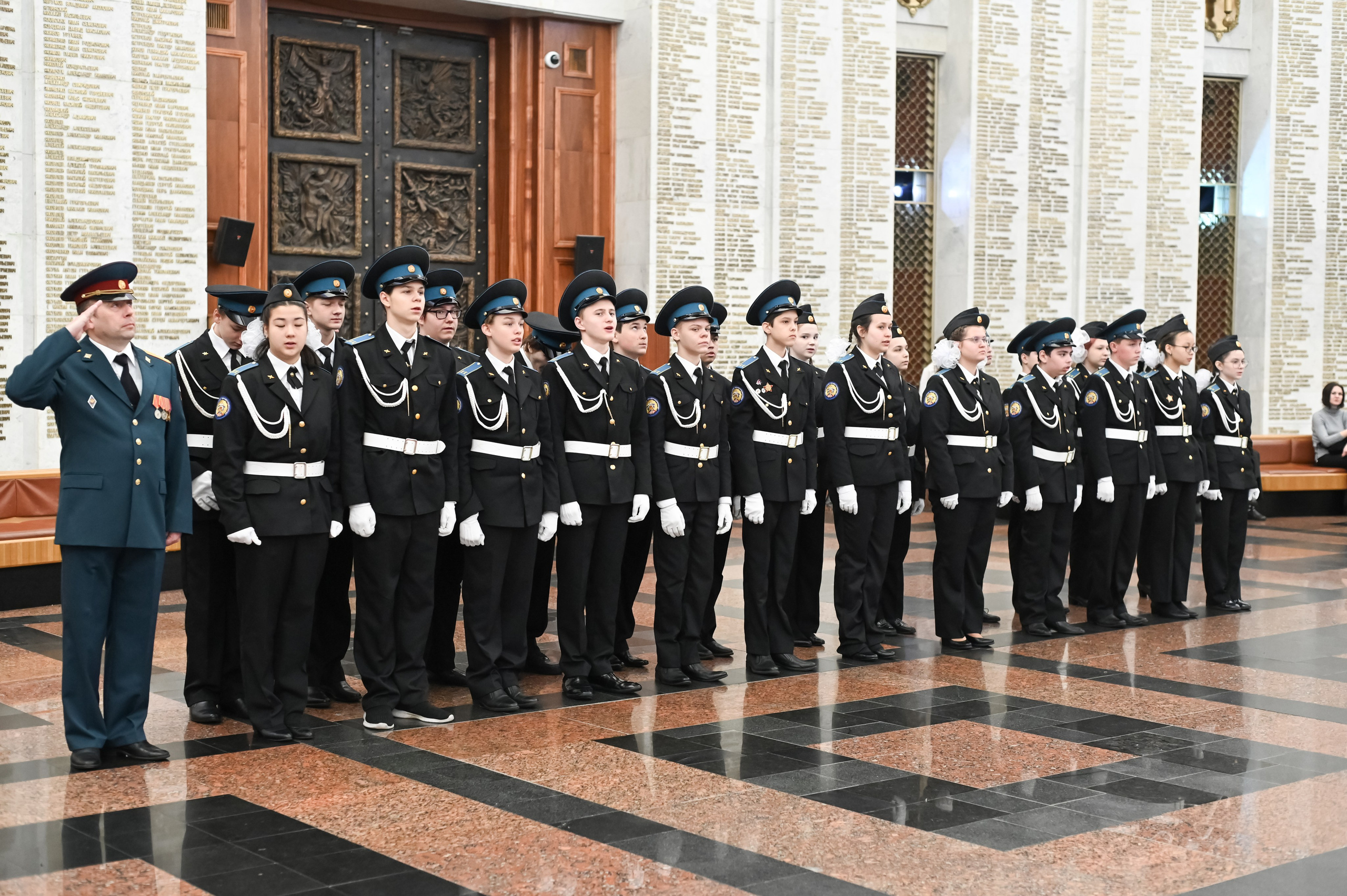 Присяга Поклонная Гора. Детский и семейный фотограф г. Москва Оксана Катаджи