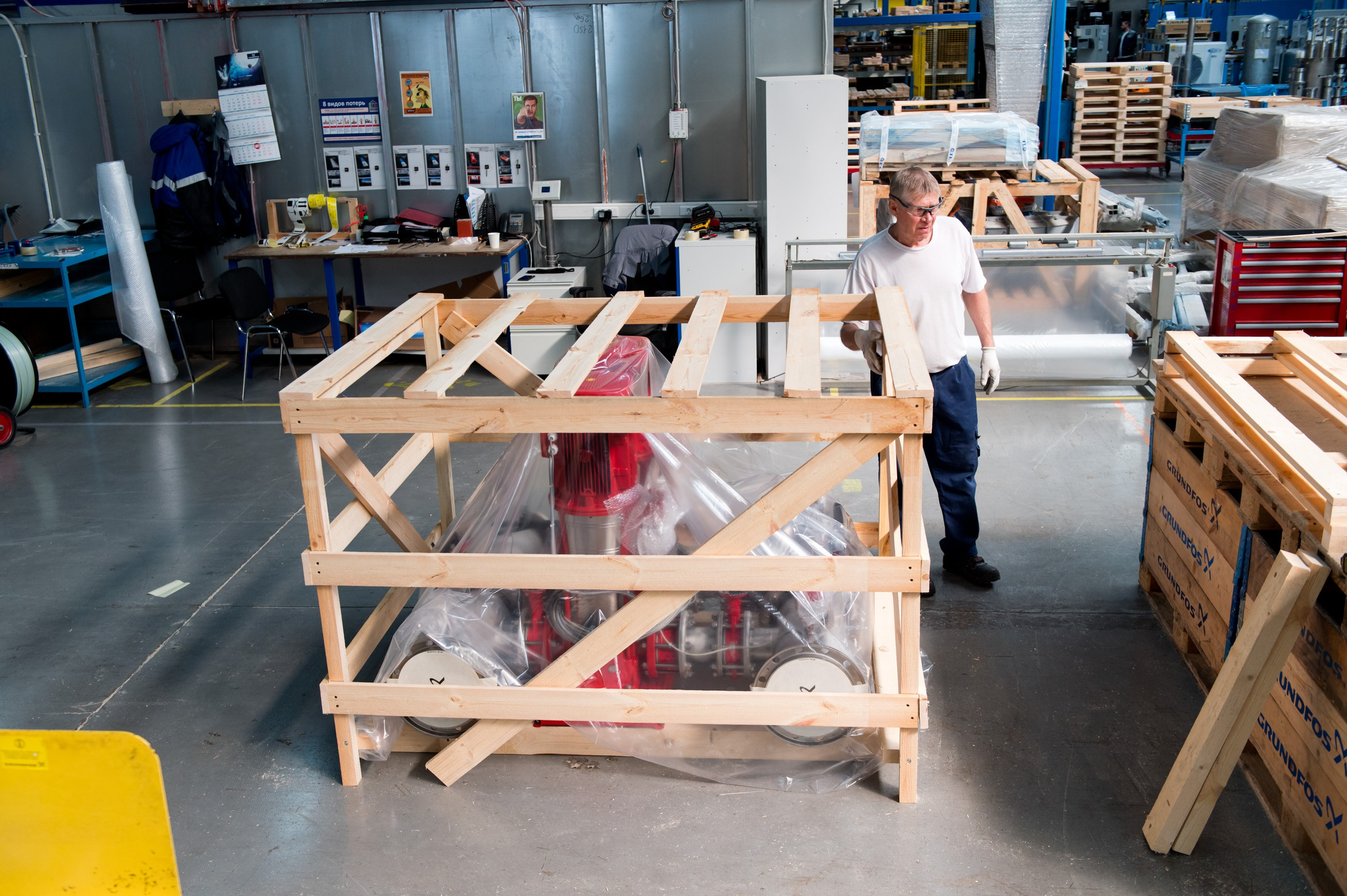 Производство Grundfos. Репортажный фотограф и видеограф Слава Думчев. Тимбилдинги, отчетники, корпоративы