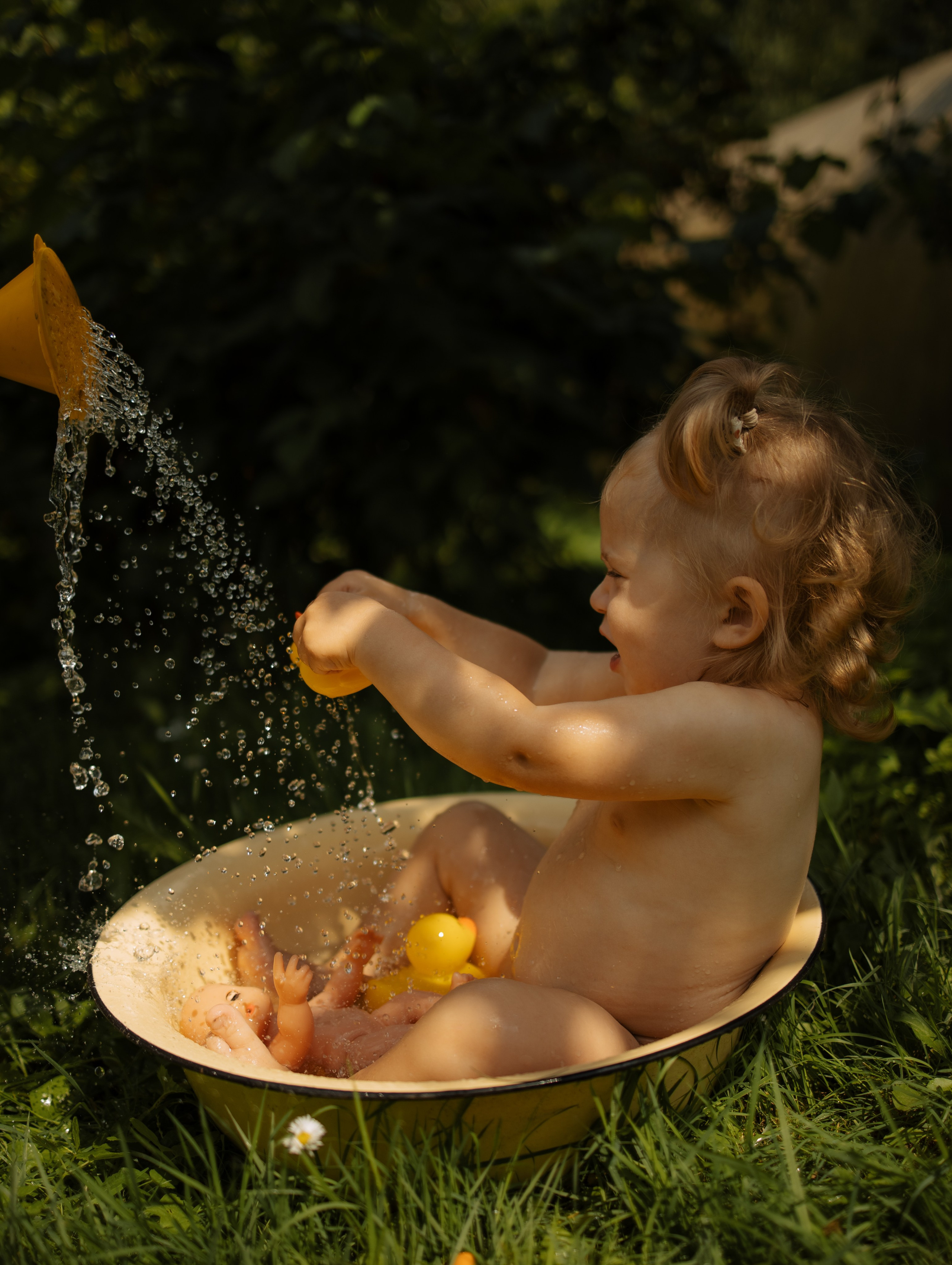 Дачная фотосессия летом у бабушки. Фотограф Углич и Ярославль Ольга Тятюшкина