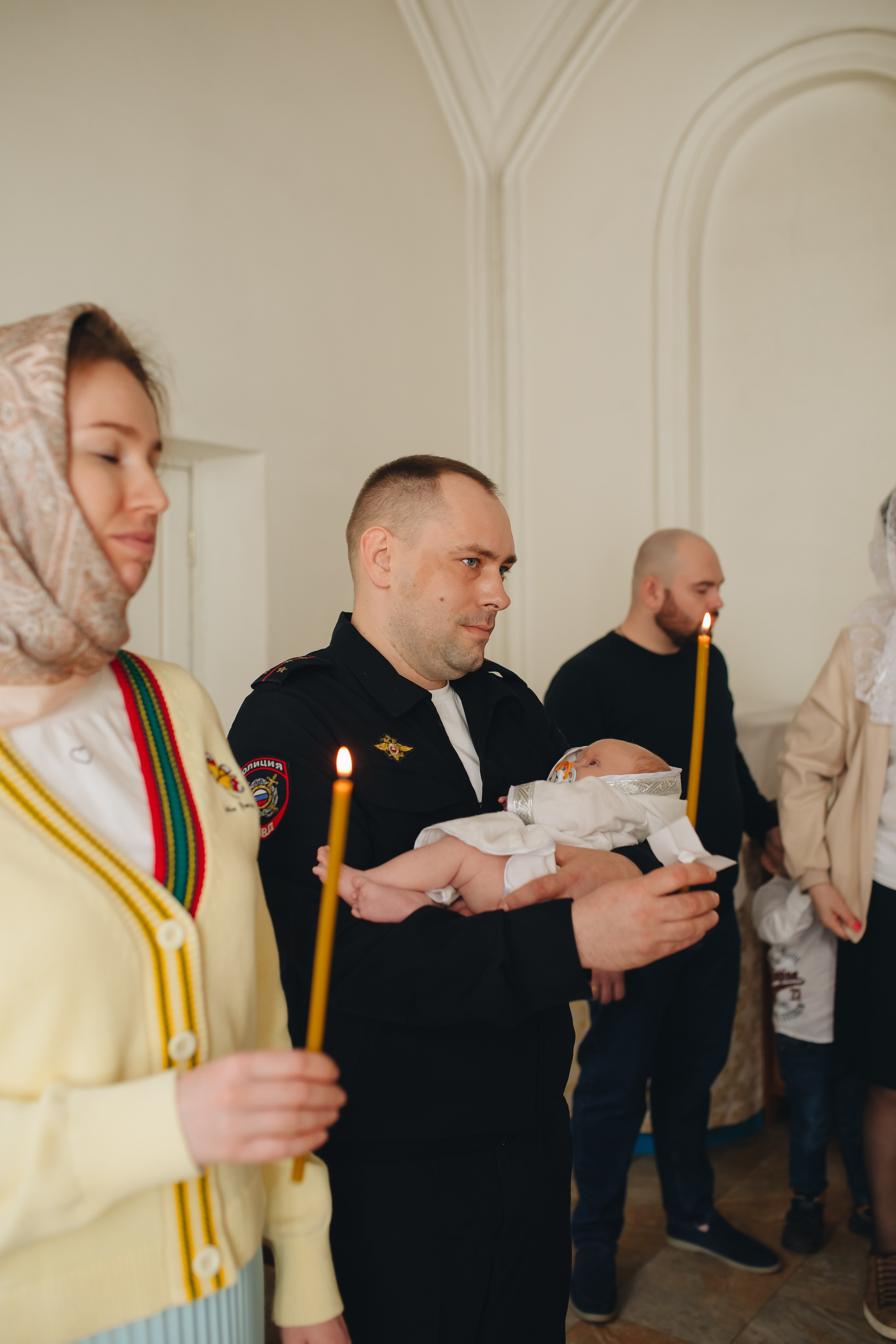 Крещение в светлом Храме. Семейный и детский фотограф в Москве Дорогова Екатерина