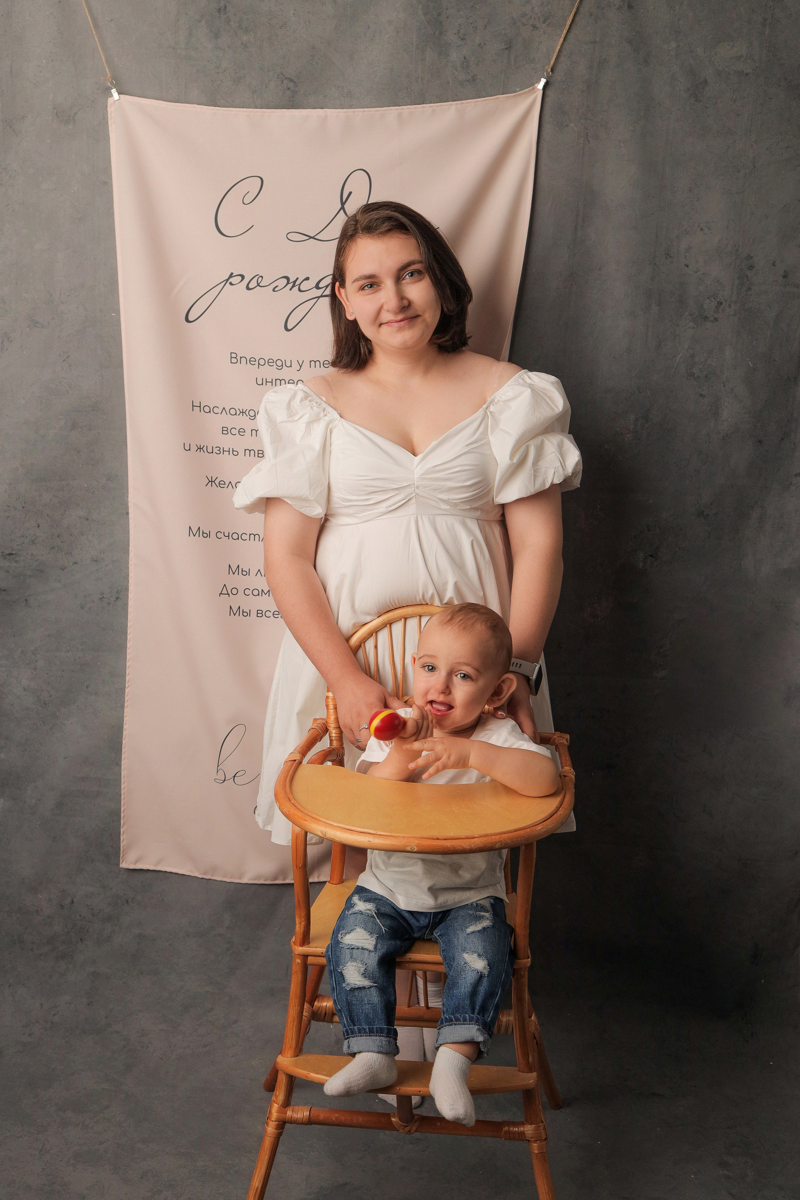 Сашенька, 1 годик. Фотограф новорожденных в Новокузнецке Анна Горошникова