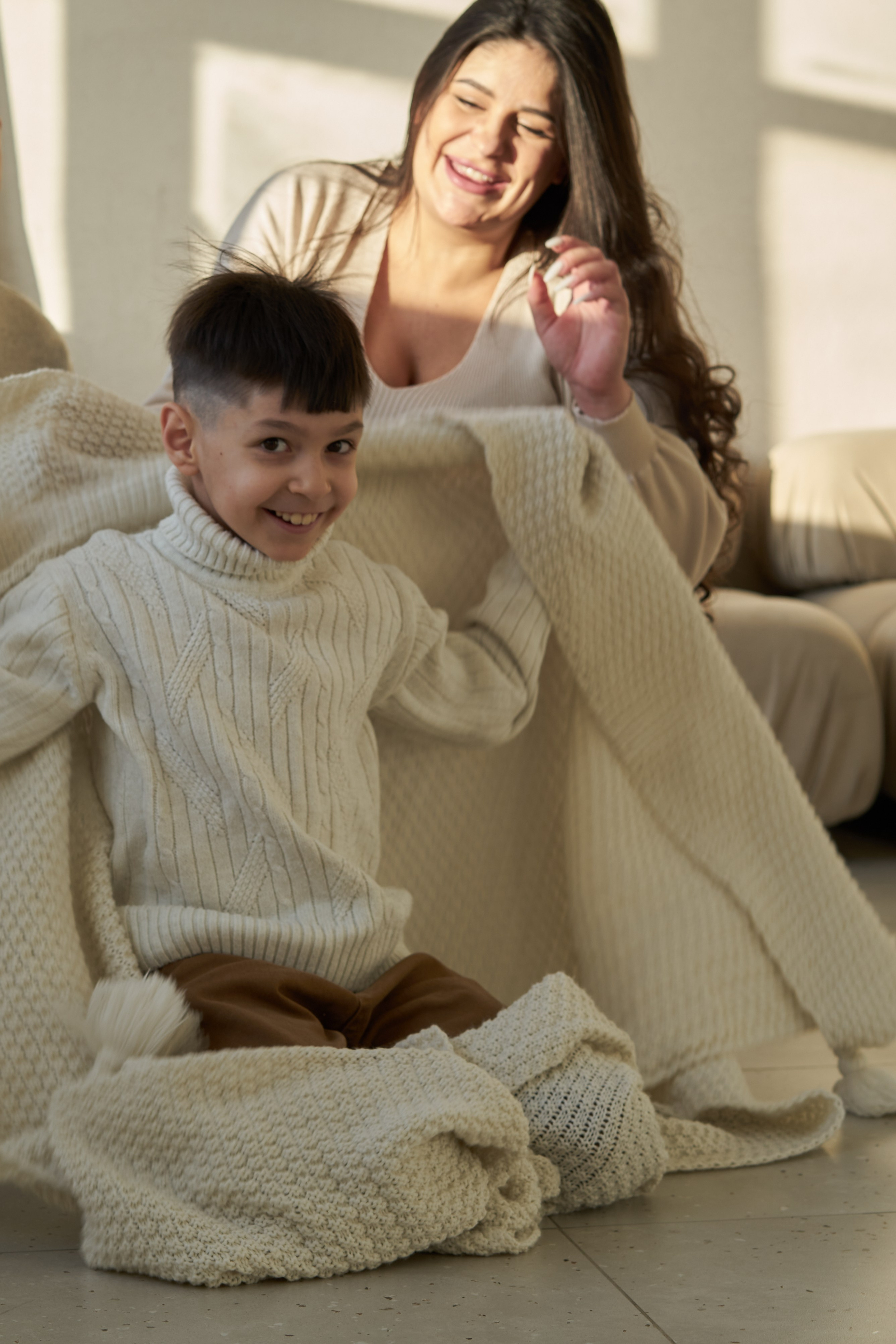 Семейная фотосессия в студии. Фотограф Екатеринбург Кокшарова Александра