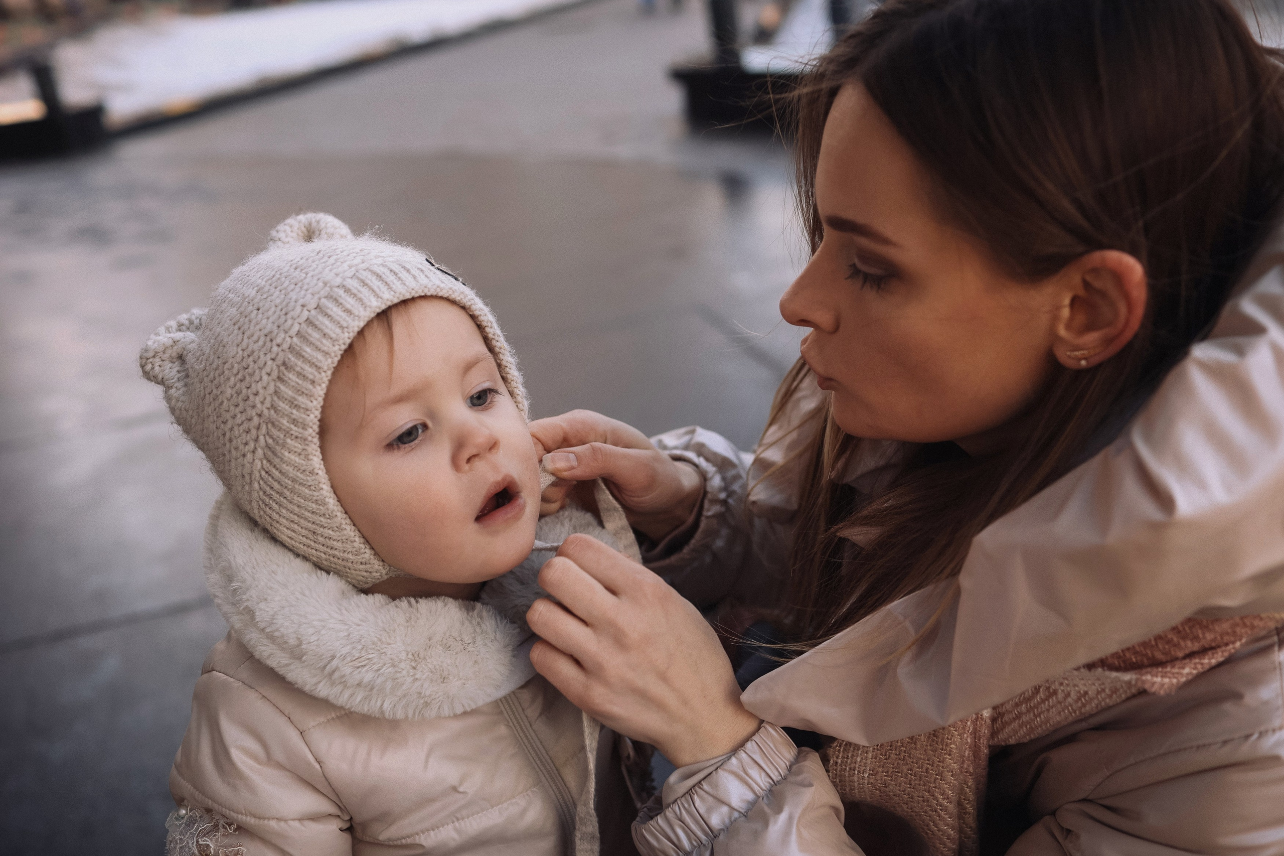 Вместе с бабушкой Света Жанна и малышка Лиза. Фотограф Владимир Москва