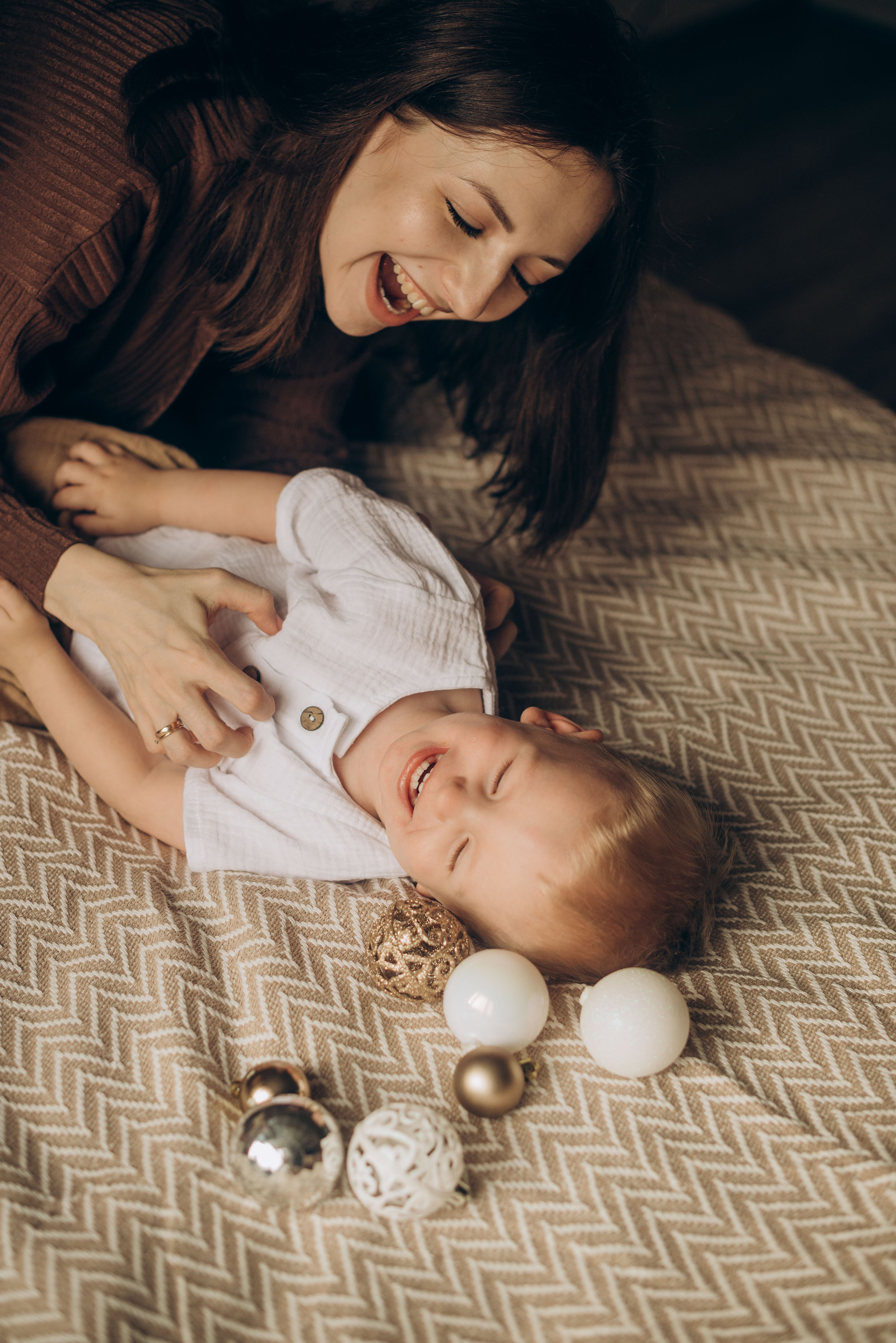 Домашние новогодние истории. Семейный фотограф в Домодедово и Москве Елена Пичугина