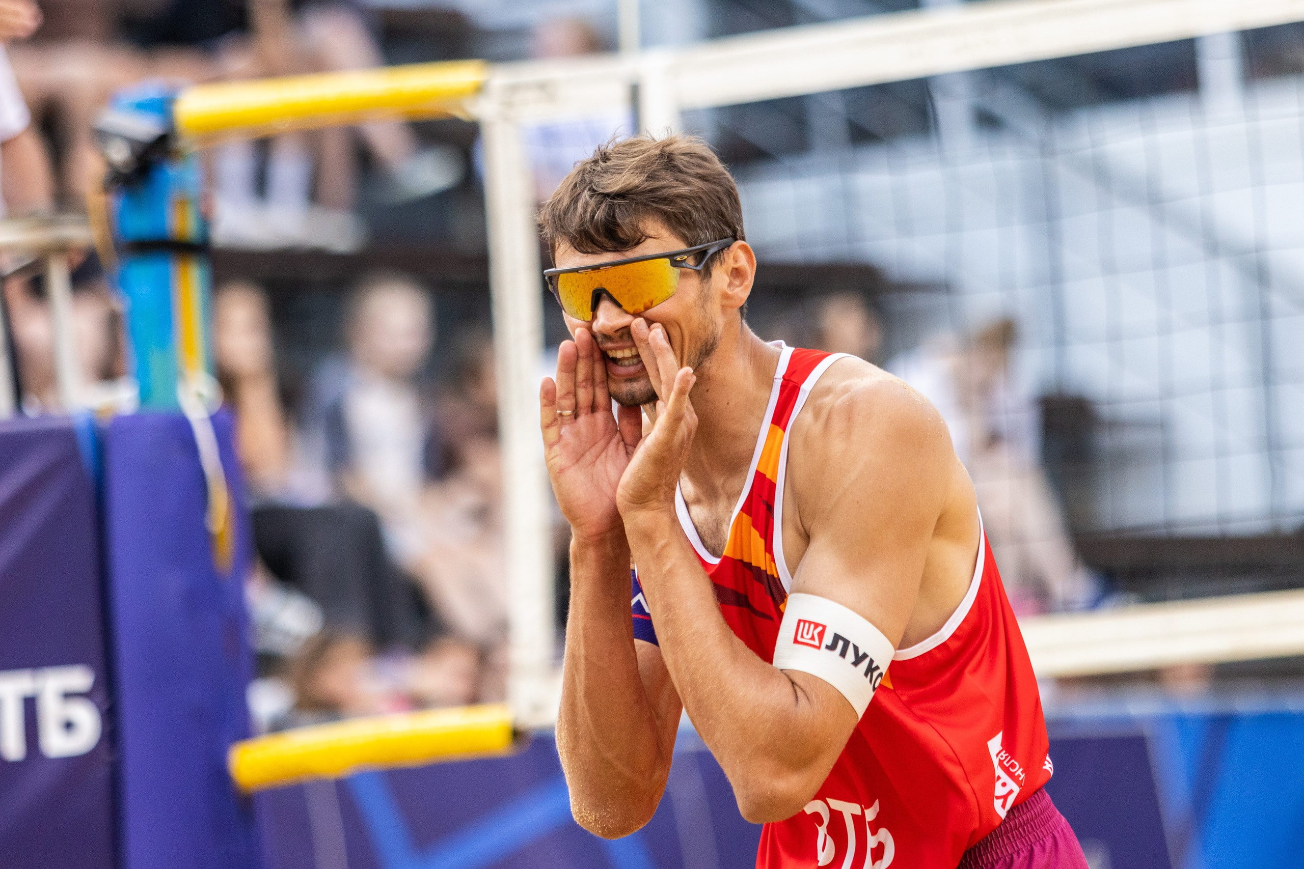 Пляжный волейбол. Фотограф Марина Кобзева