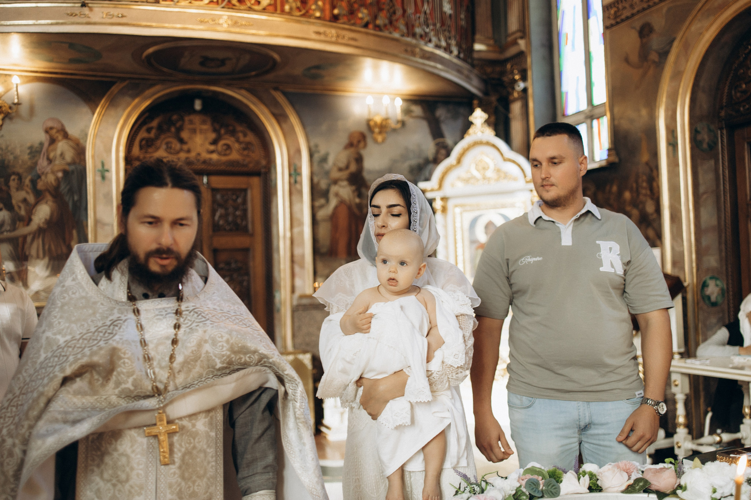 Крещение Арины. Самый теплый фотограф в Краснодаре Рябоконь Ксения