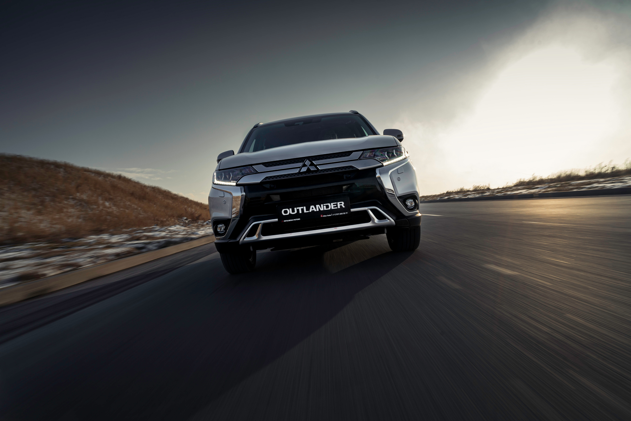 Mitsubishi Pajero Sport & Outlander. Чен Станислав | Автомобильный фотограф | Алматы, Казахстан