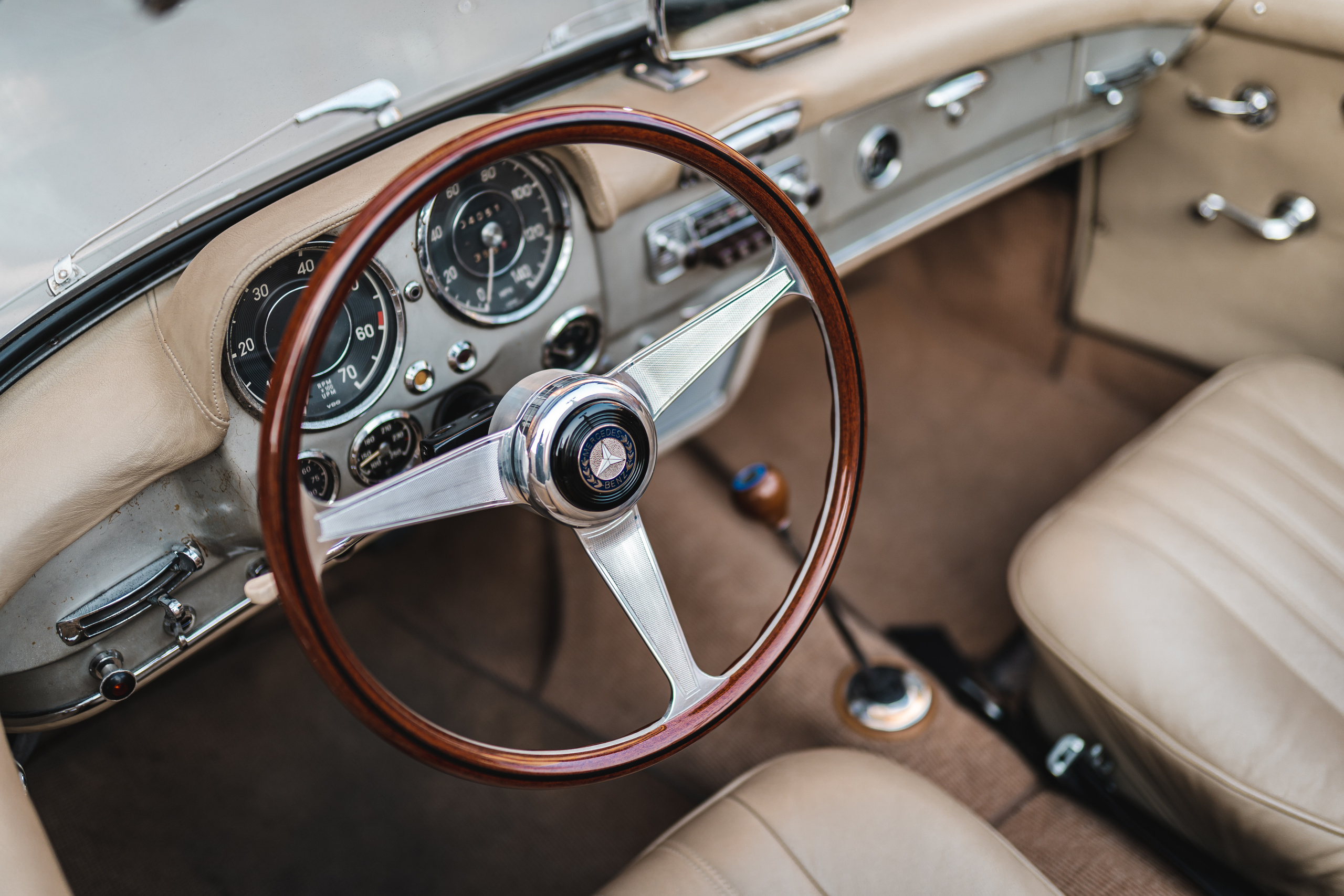 Mercedes-Benz 190SL. Чен Станислав | Автомобильный фотограф | Алматы, Казахстан