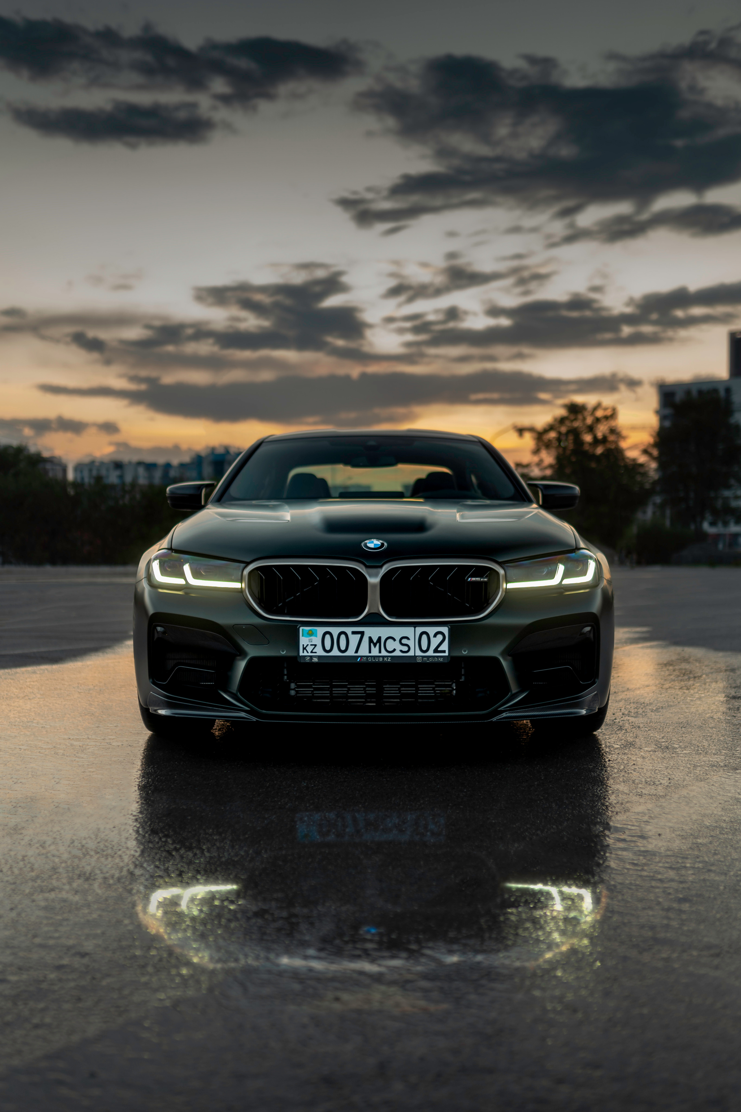 BMW M5 CS. Чен Станислав | Автомобильный фотограф | Алматы, Казахстан