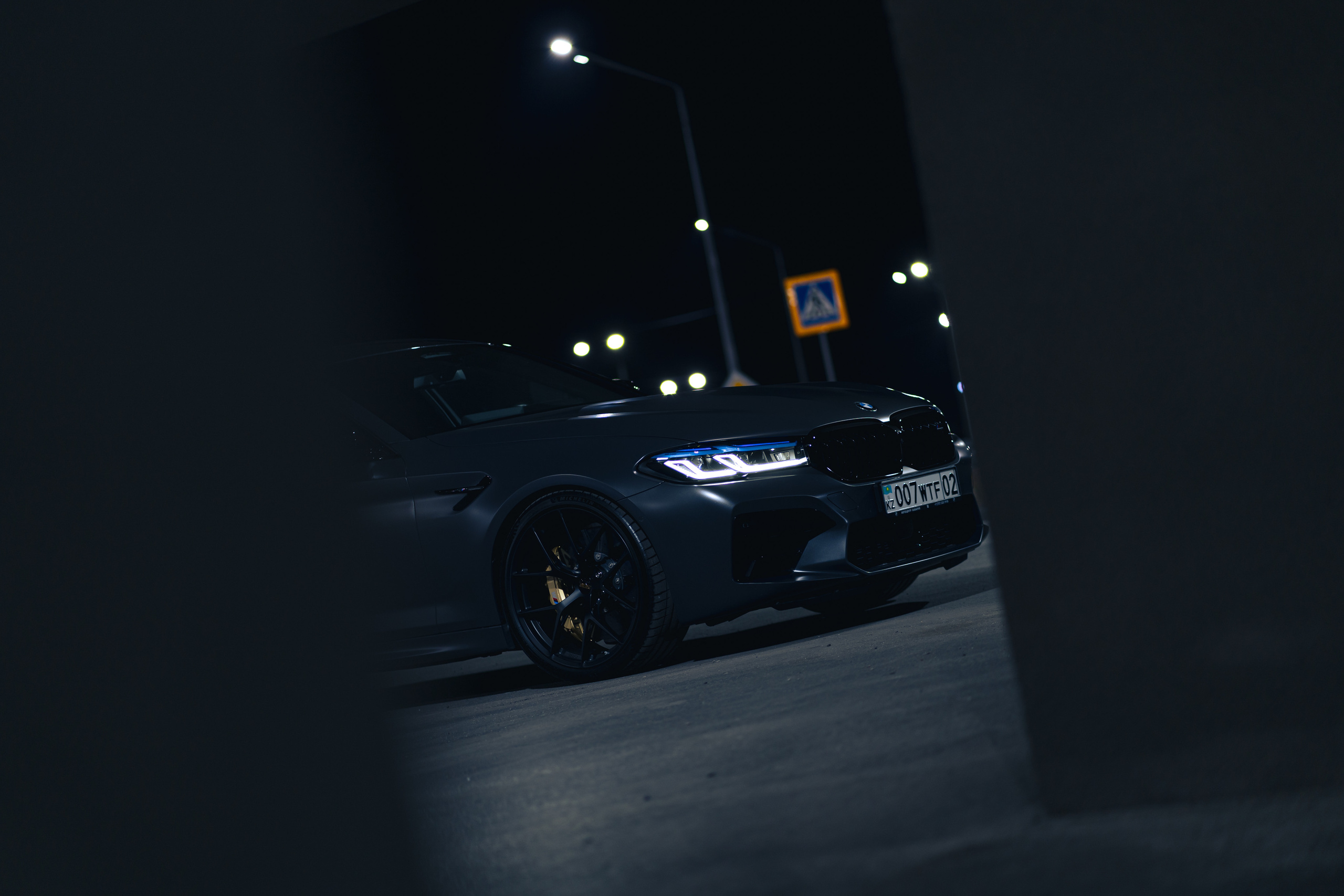 BMW M5 Competition. Чен Станислав | Автомобильный фотограф | Алматы, Казахстан