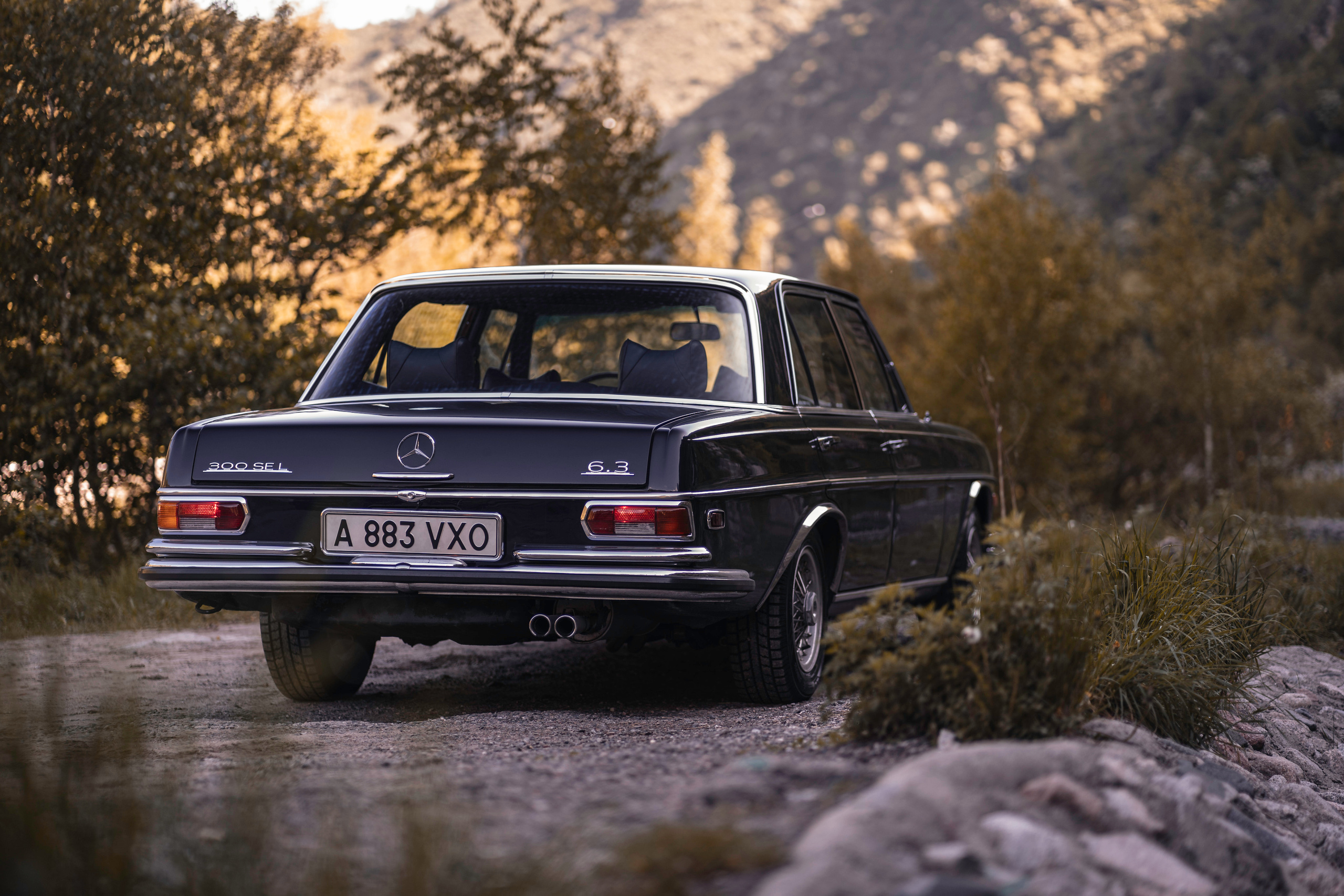 Mercedes-Benz 300 SEL. Чен Станислав | Автомобильный фотограф | Алматы, Казахстан