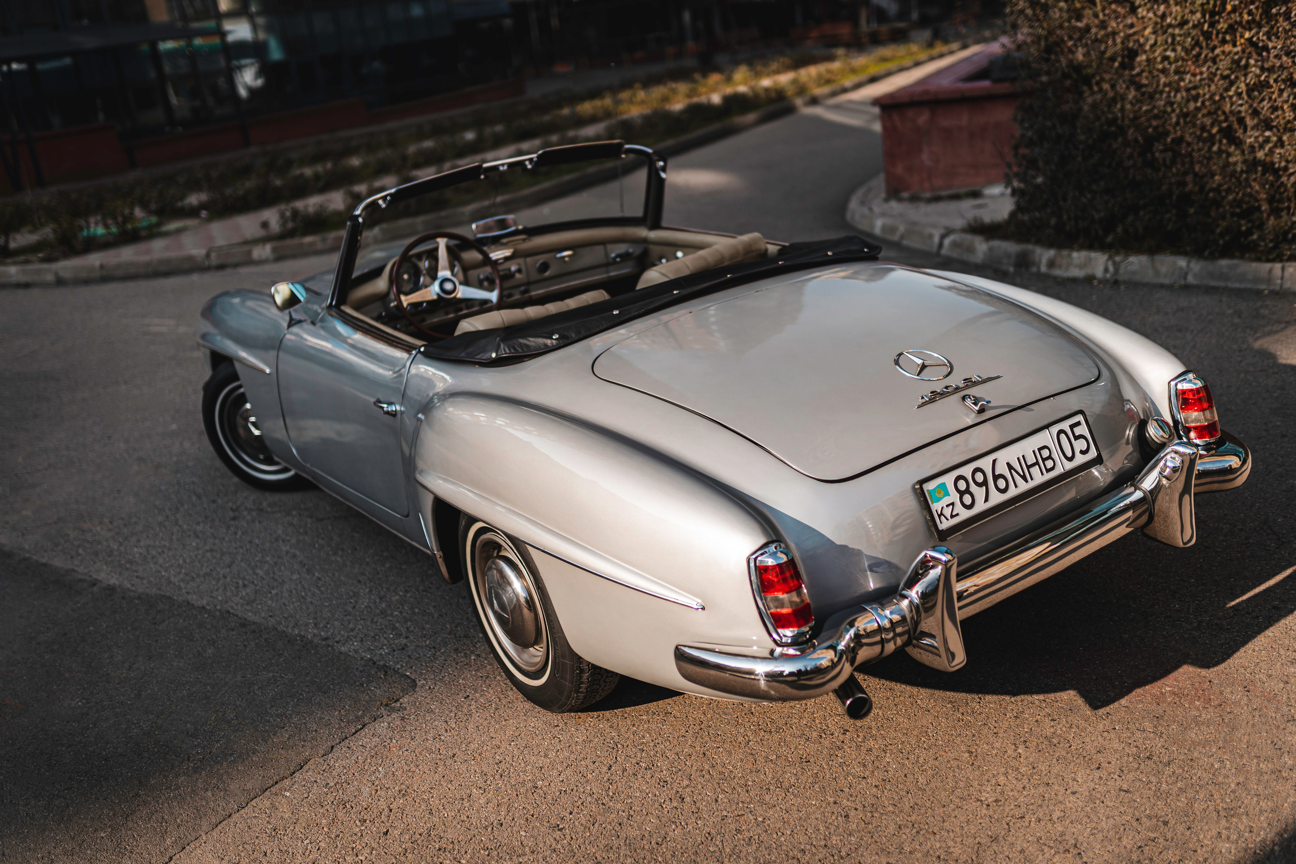 Mercedes-Benz 190SL. Чен Станислав | Автомобильный фотограф | Алматы, Казахстан