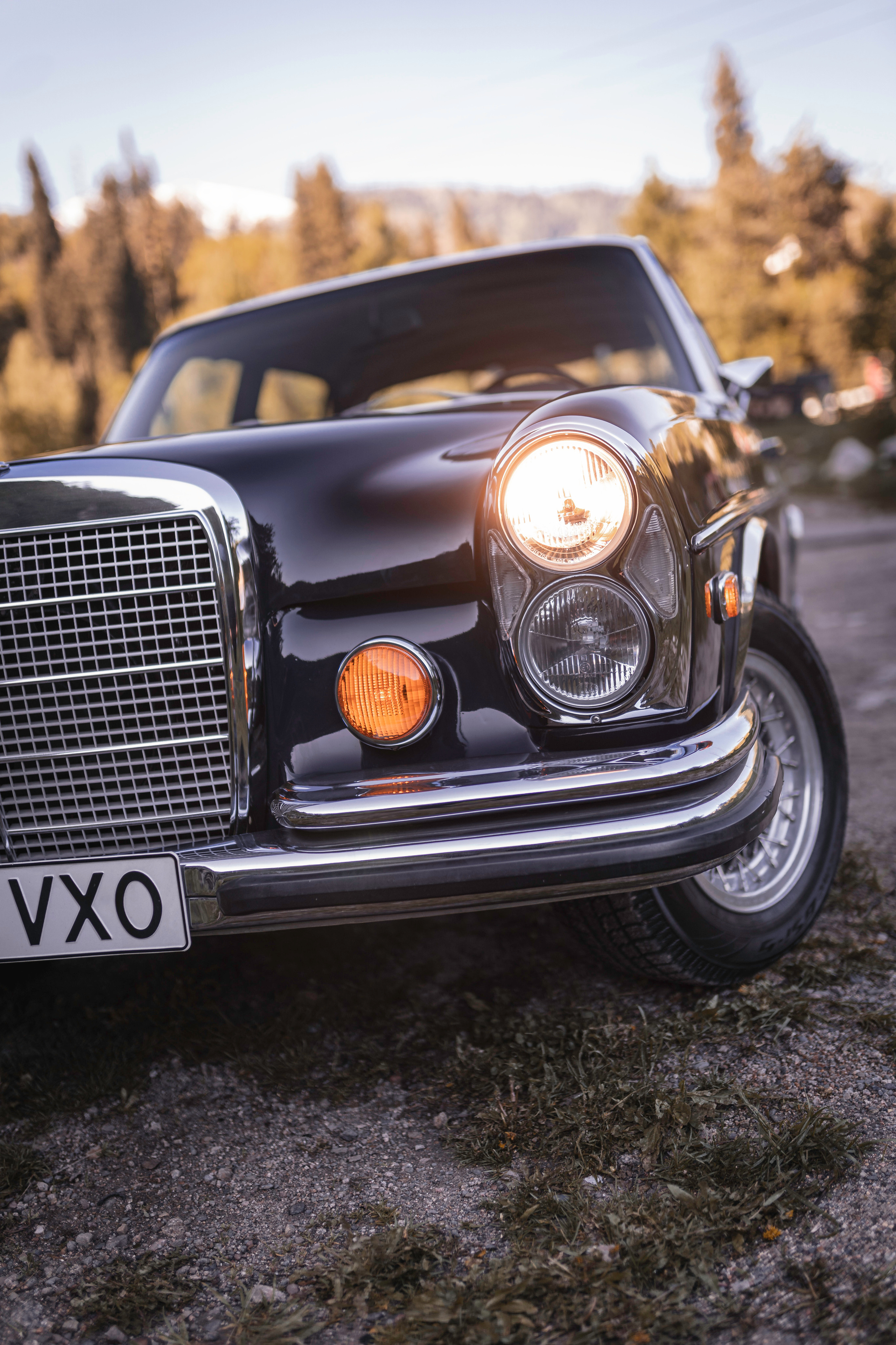 Mercedes-Benz 300 SEL. Чен Станислав | Автомобильный фотограф | Алматы, Казахстан