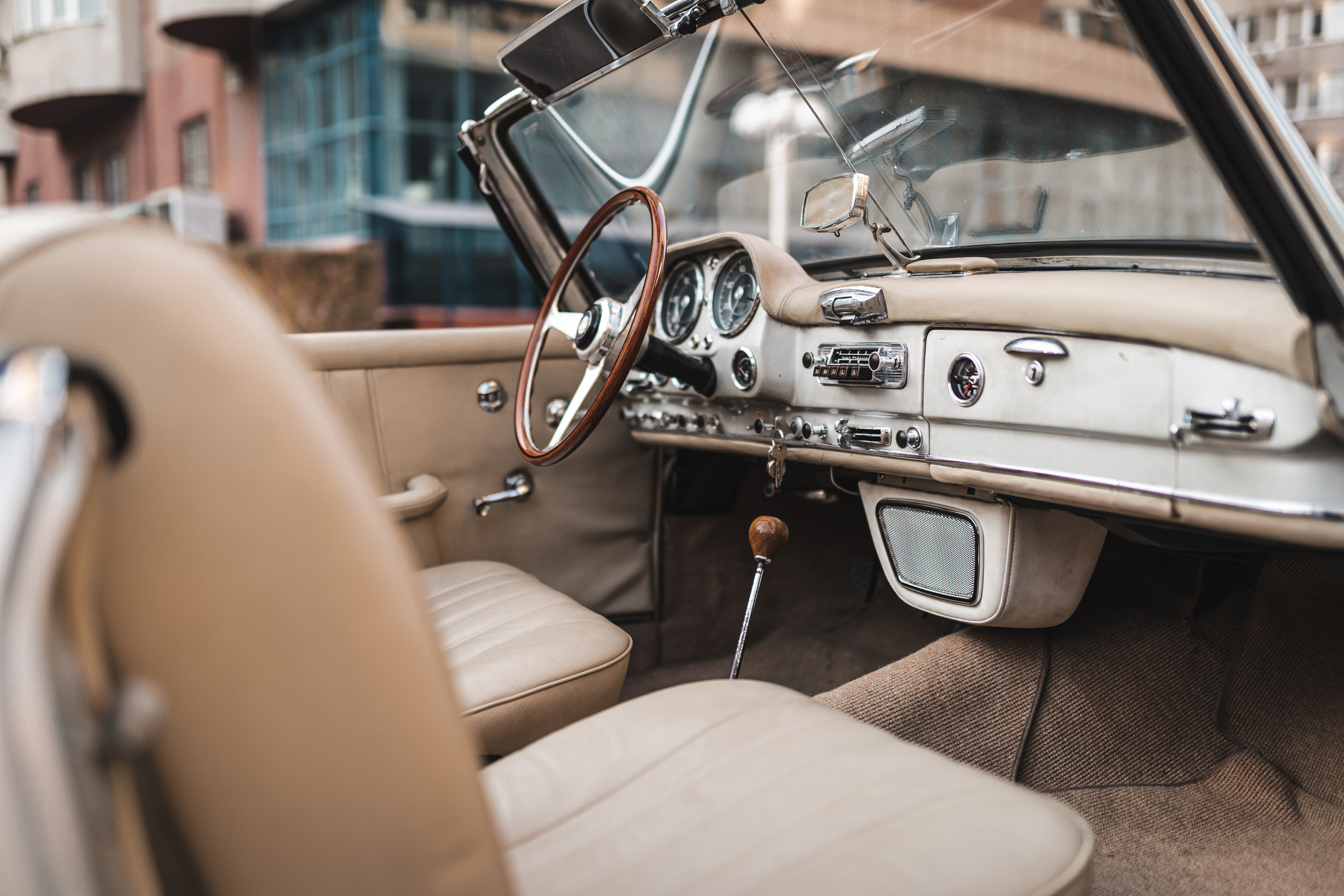 Mercedes-Benz 190SL. Чен Станислав | Автомобильный фотограф | Алматы, Казахстан