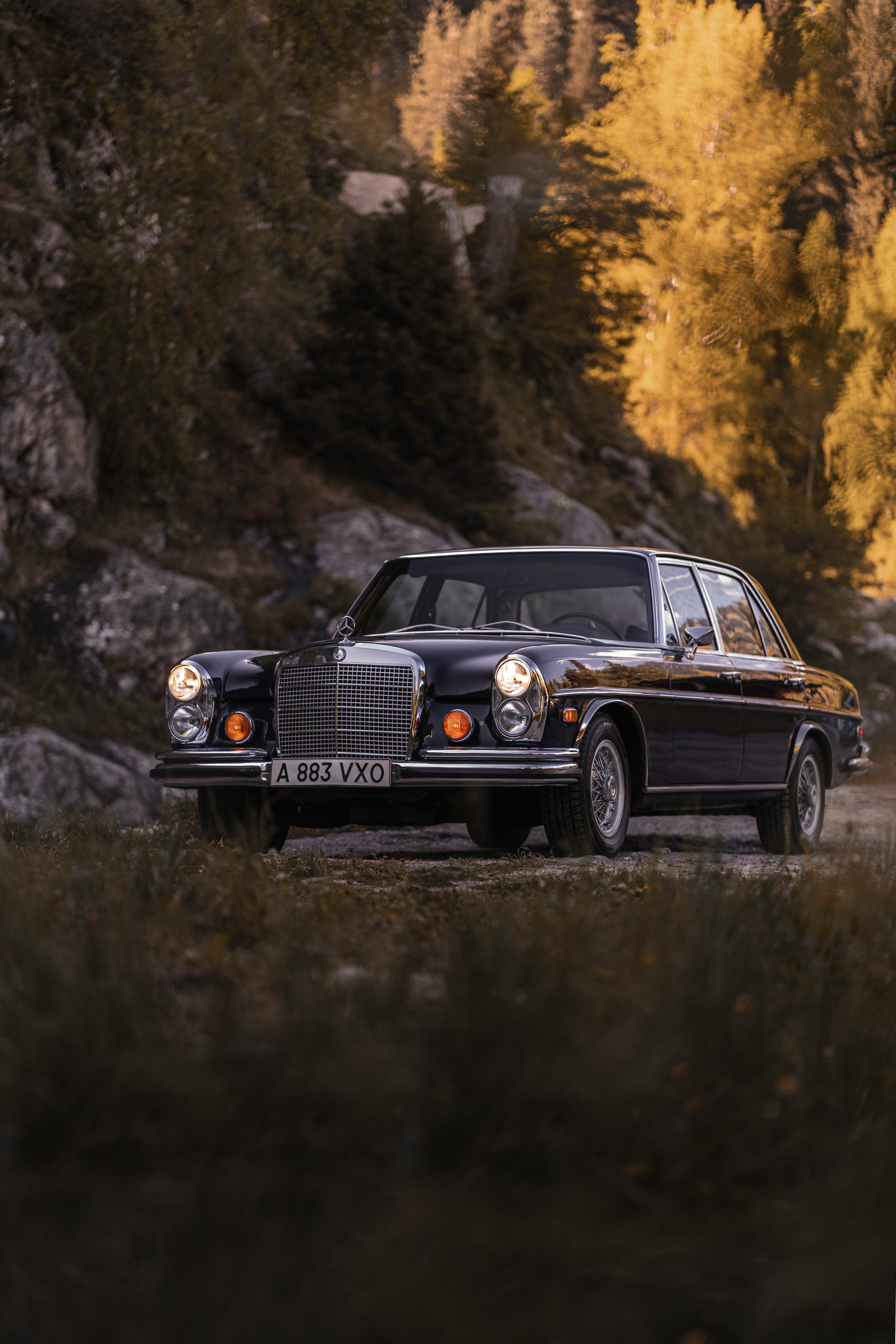 Mercedes-Benz 300 SEL. Чен Станислав | Автомобильный фотограф | Алматы, Казахстан