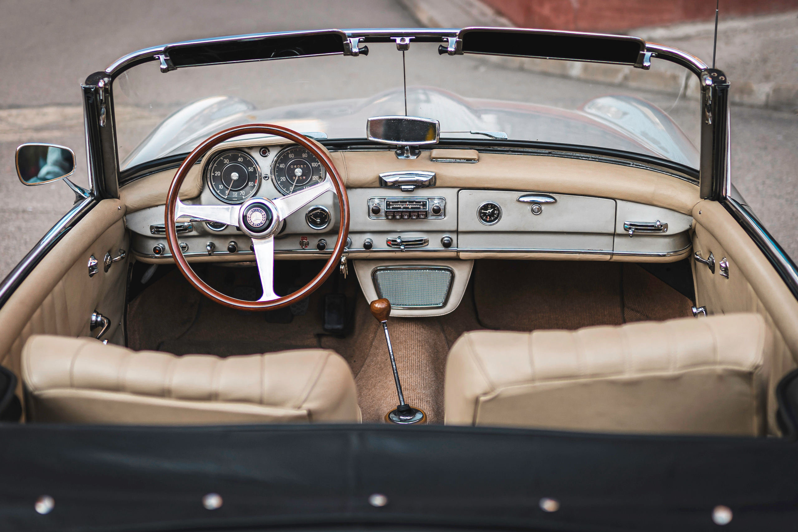 Mercedes-Benz 190SL. Чен Станислав | Автомобильный фотограф | Алматы, Казахстан