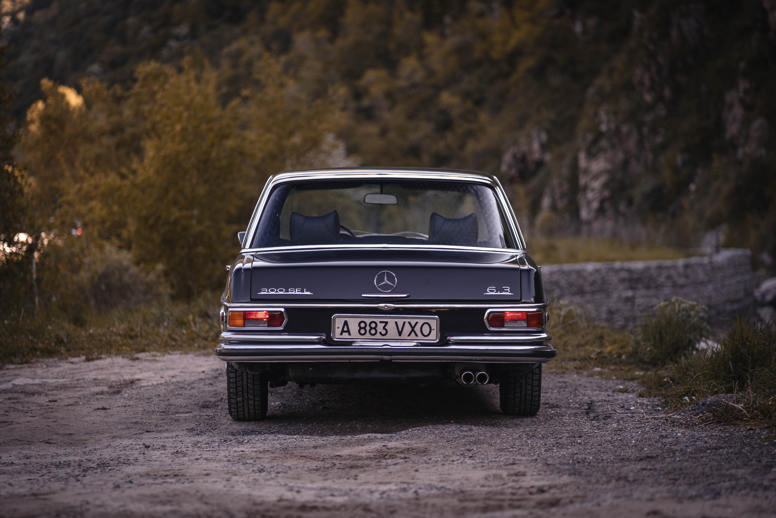 Mercedes-Benz 300 SEL. Чен Станислав | Автомобильный фотограф | Алматы, Казахстан