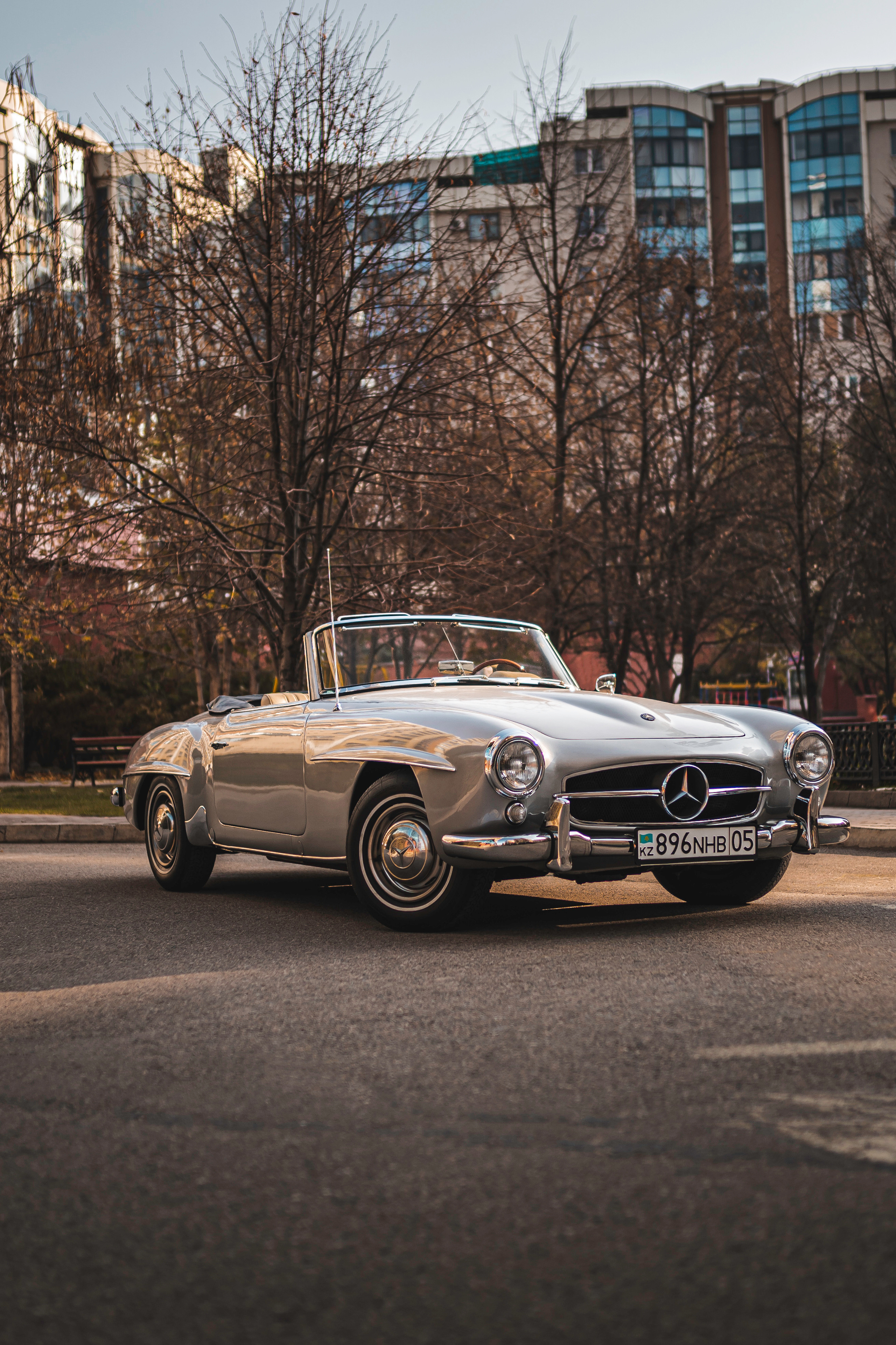 Mercedes-Benz 190SL. Чен Станислав | Автомобильный фотограф | Алматы, Казахстан