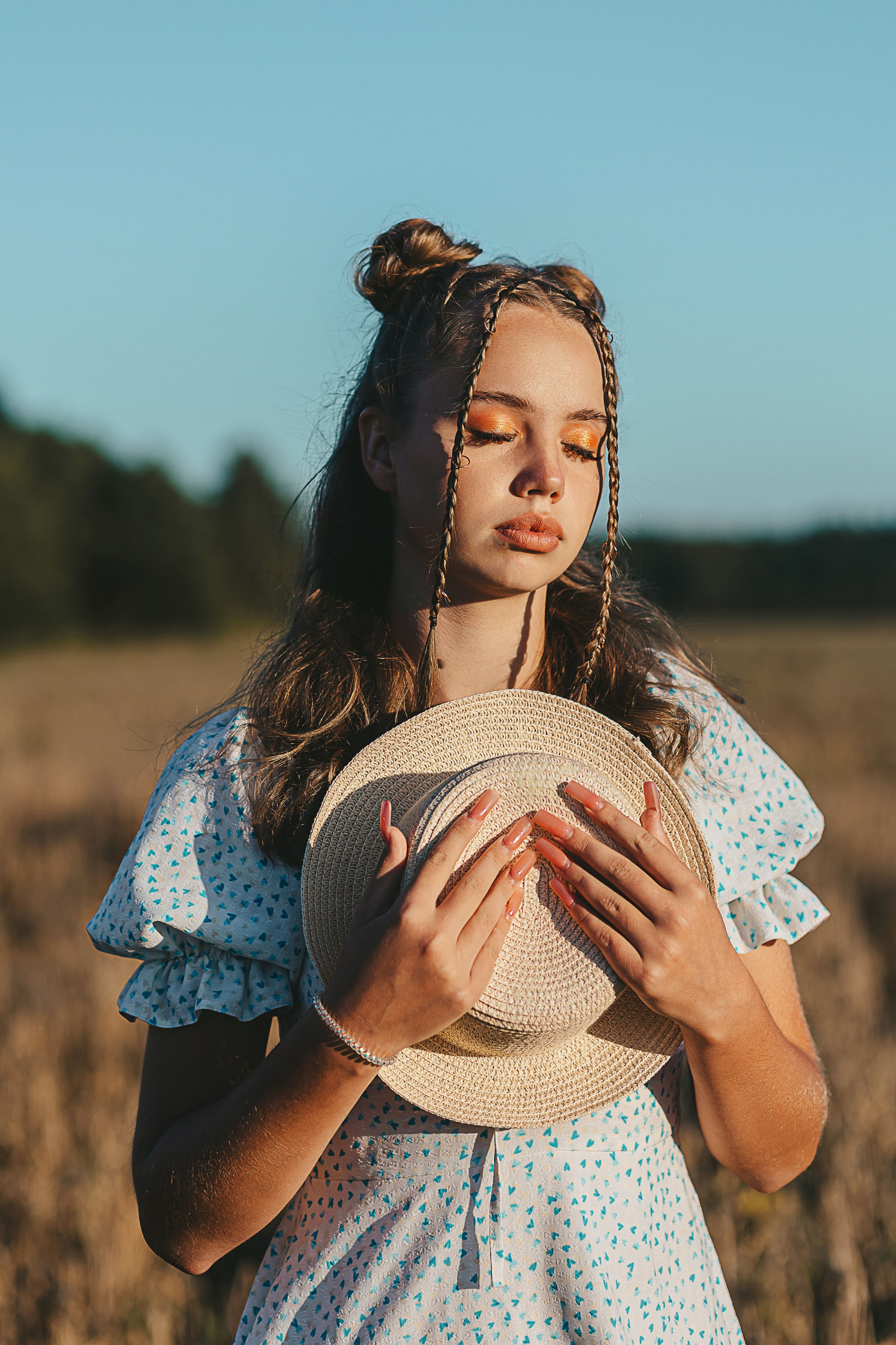 Фотосессия в поле. Семейный и женский фотограф в Москве Надежда Воробьева
