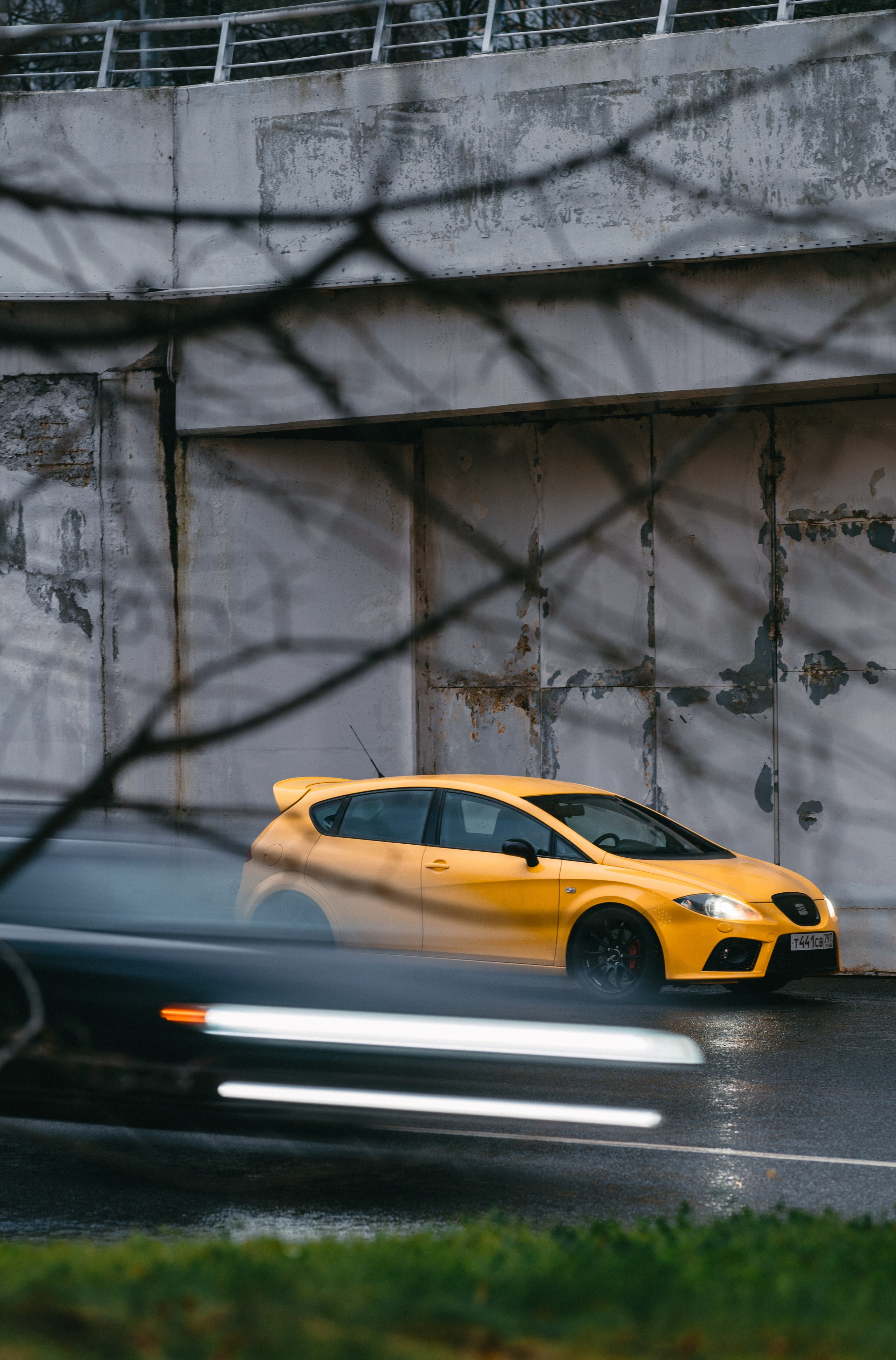 Seat Leon Cupra. Жуков Илья  свадебный фотограф в Москве