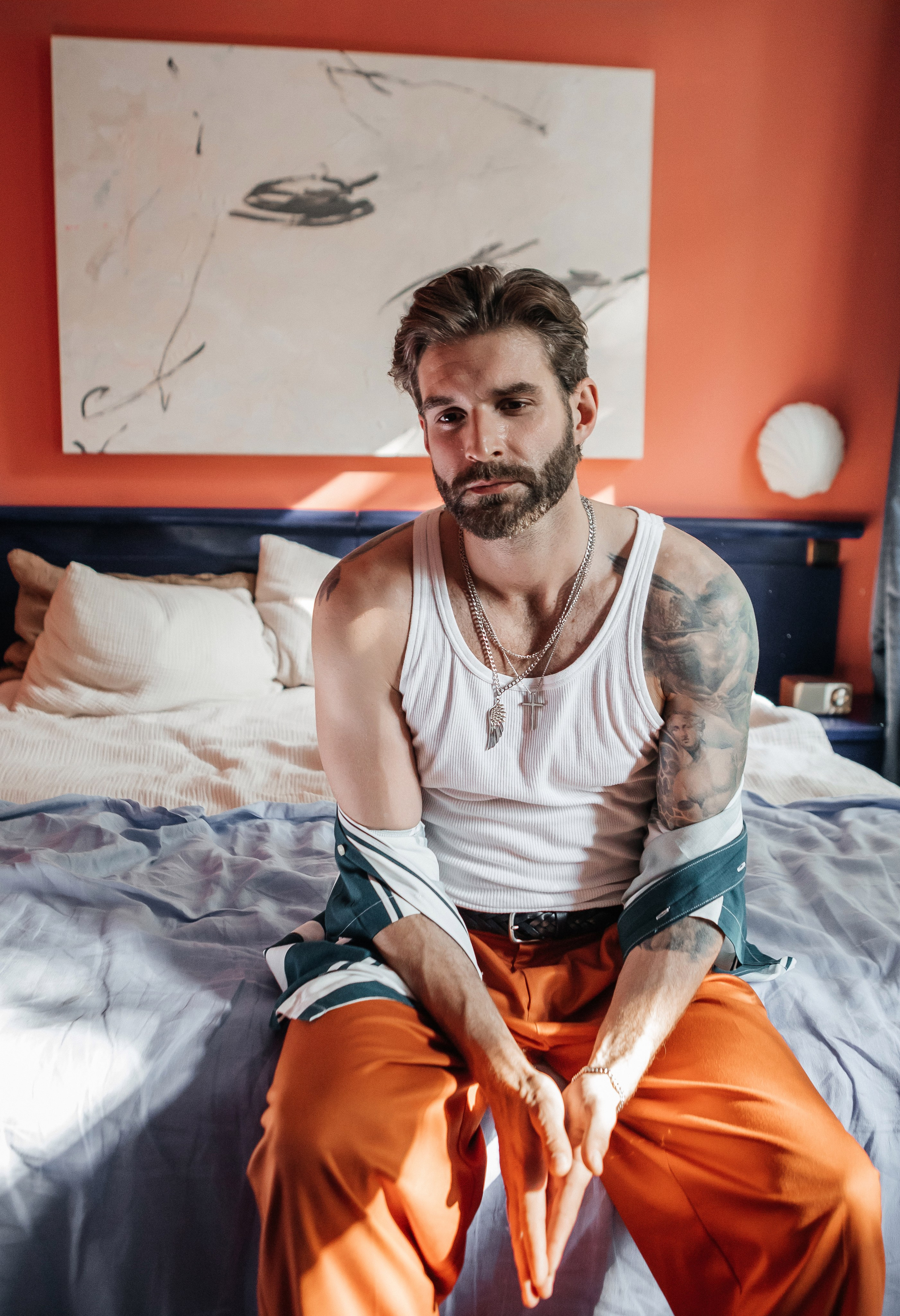 Мужской портрет «мысли не дают мне покоя». Свадебный и семейный фотограф Ибрагимова Мария из Екатеринбурга