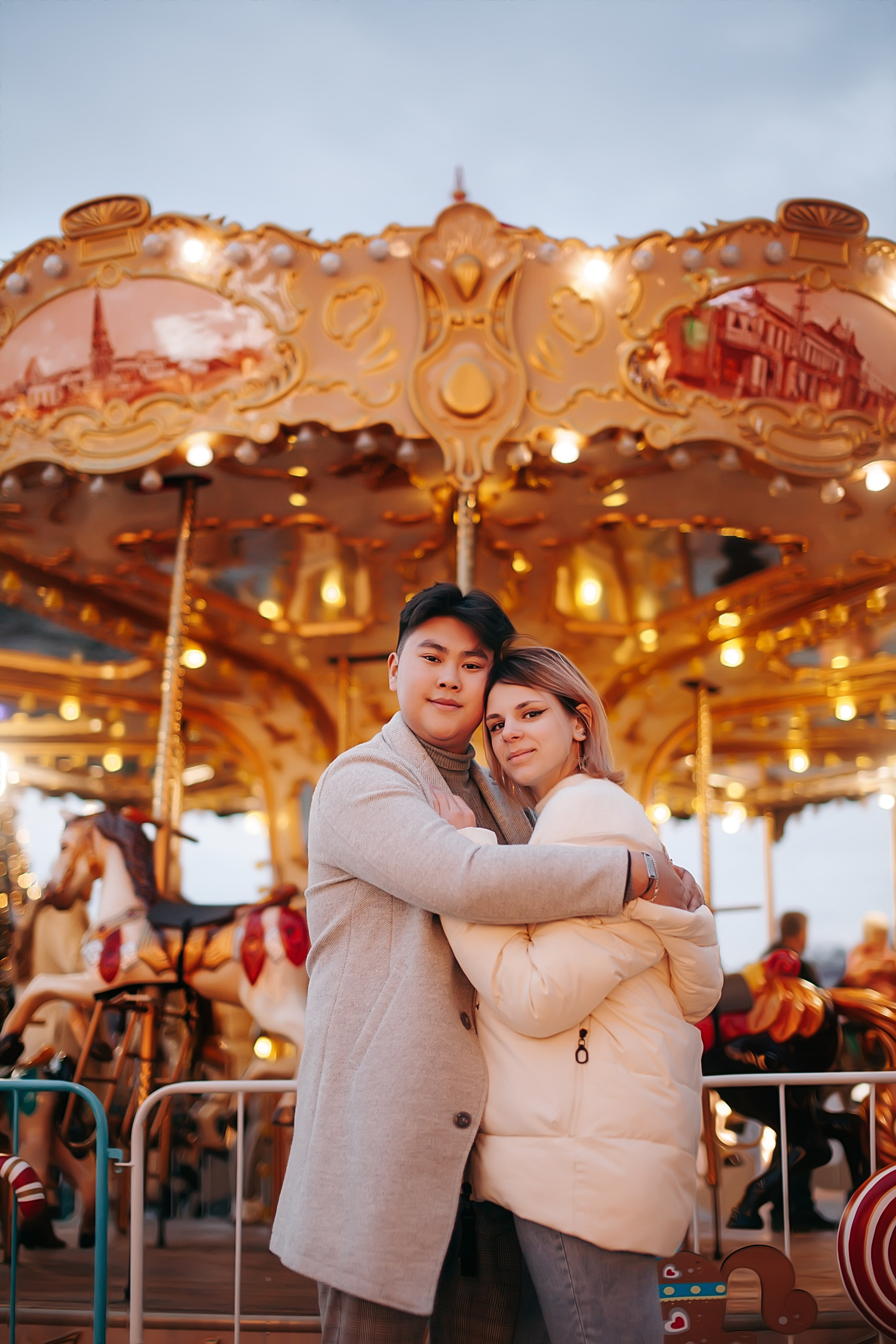 Слава и Полина новогодняя прогулка. Семейный и детский фотограф в Краснодаре Брусилова Марина