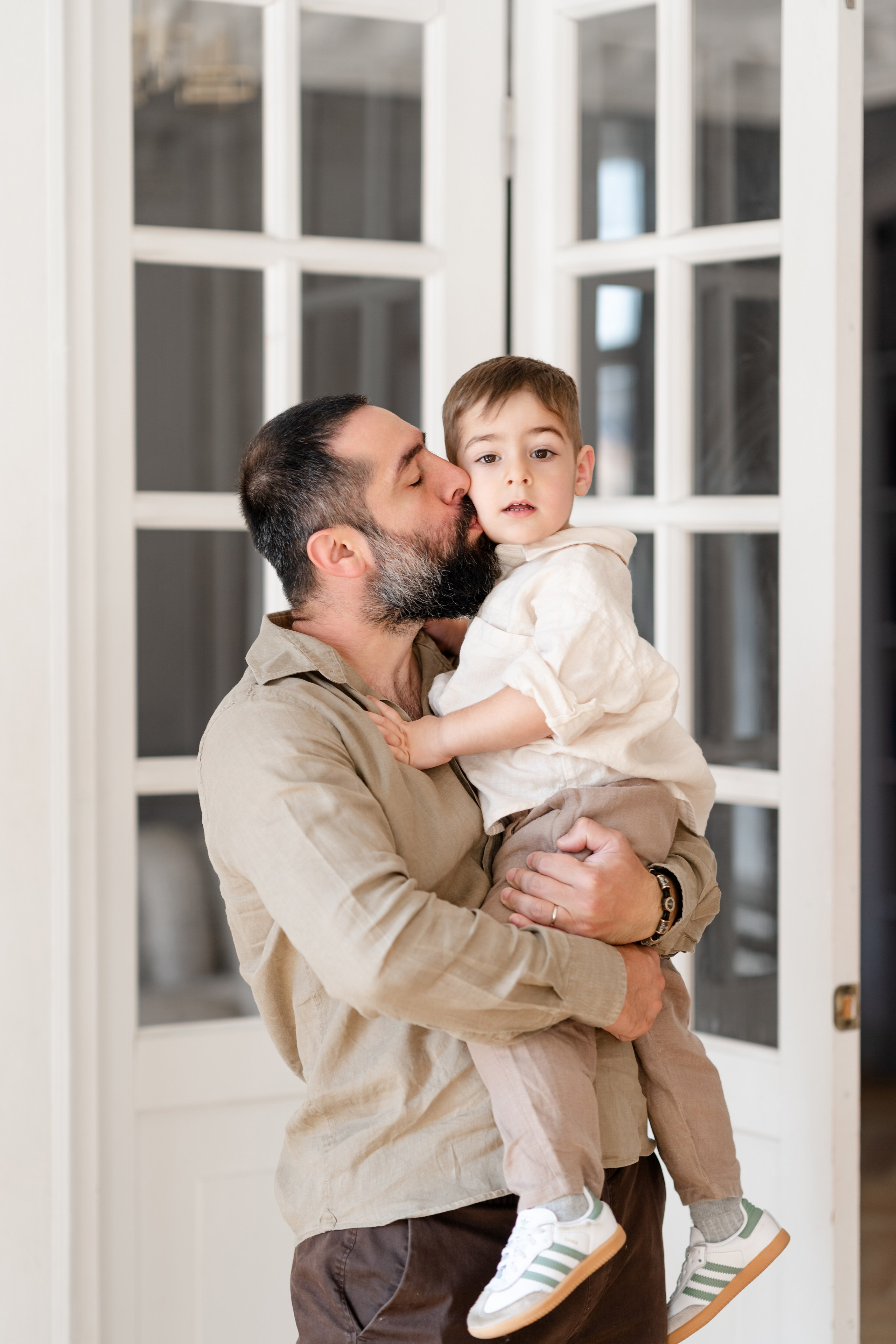 Студийная фотосессия большой дружной семьи. Свадебный и семейный фотограф в Санкт-Петербурге Олеся Еремеева