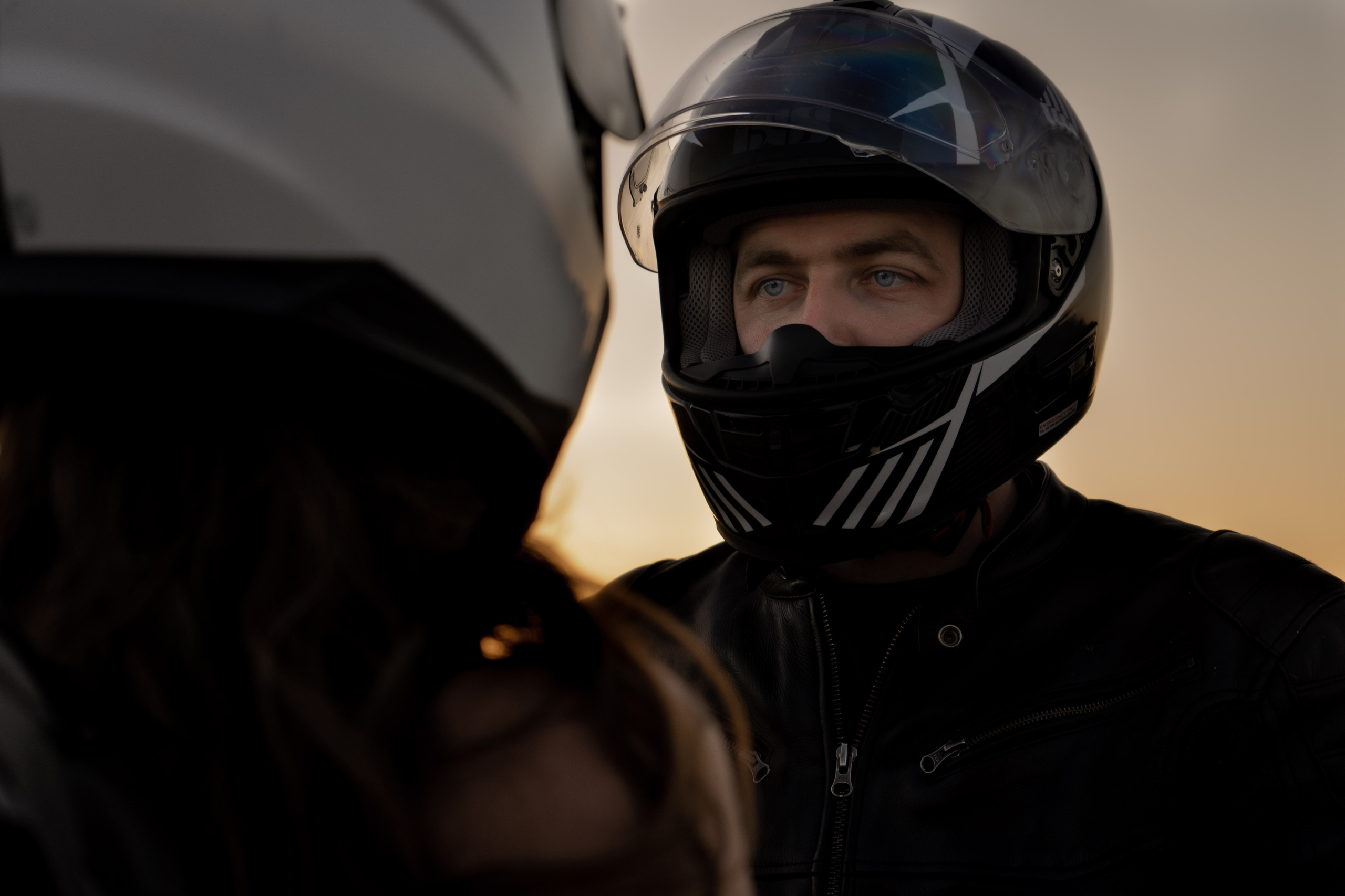 Фотосессия влюбленные на мото. Фотограф Екатеринбург Кокшарова Александра