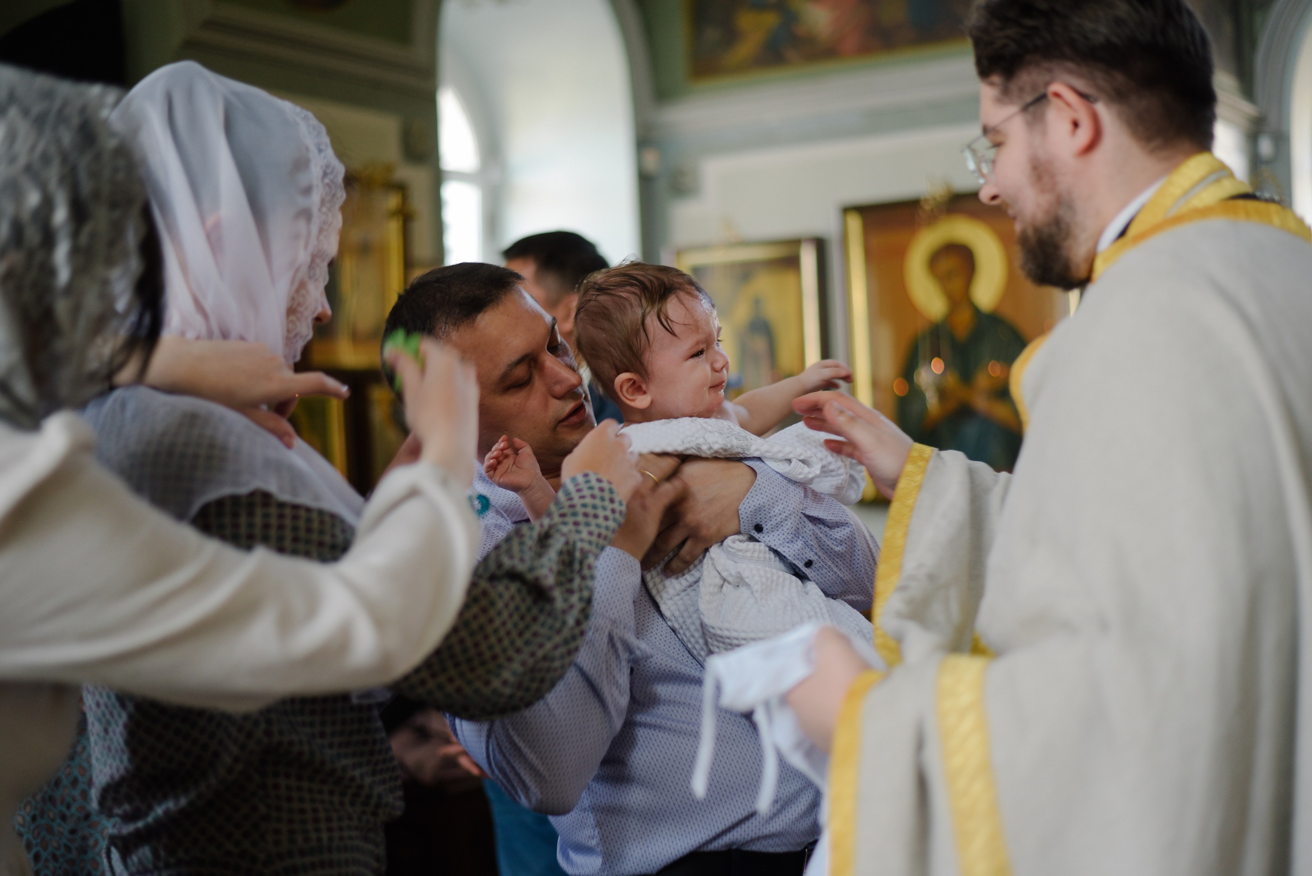 Крещение Алексея. Фотограф Лола Волна, город Москва