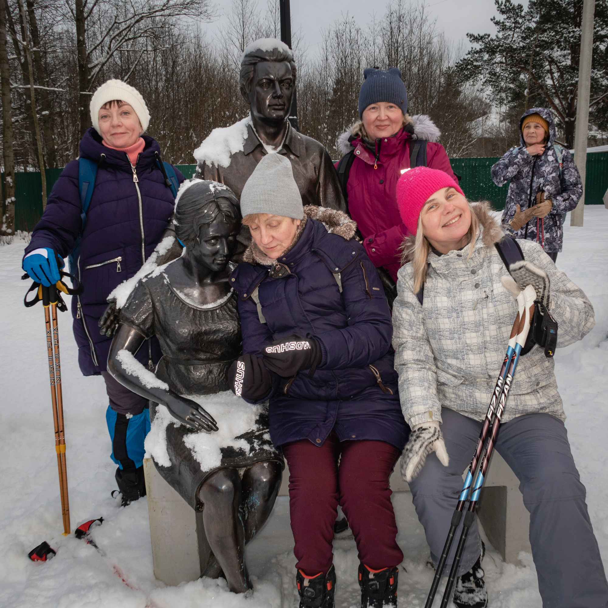В Токсово к зубрам. Фото из походов и путешествий клуба скандинавской ходьбы Пойдем Ходить