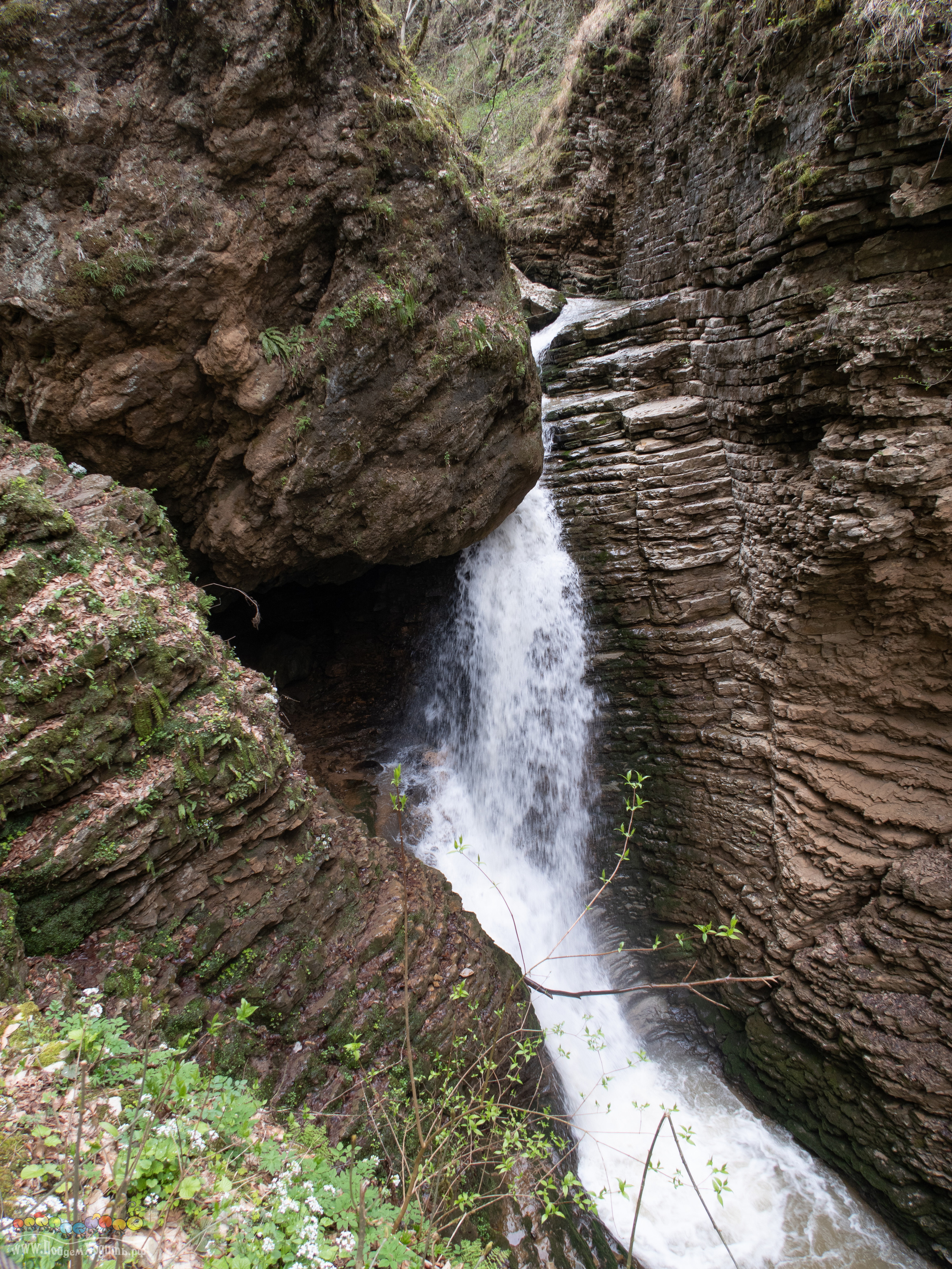 Адыгея — страна водопадов. Фото из походов и путешествий клуба скандинавской ходьбы Пойдем Ходить