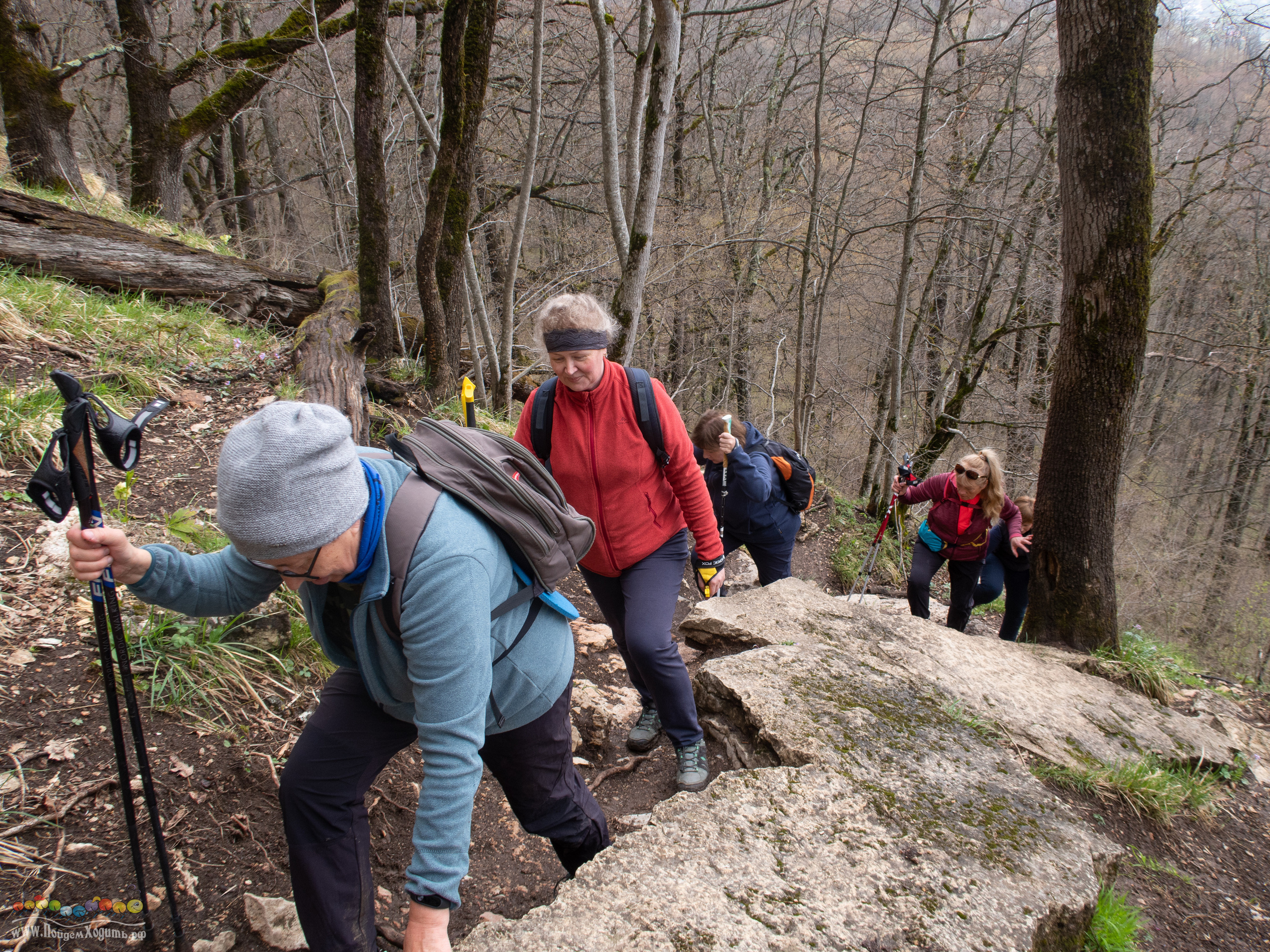 Адыгея — страна водопадов. Фото из походов и путешествий клуба скандинавской ходьбы Пойдем Ходить