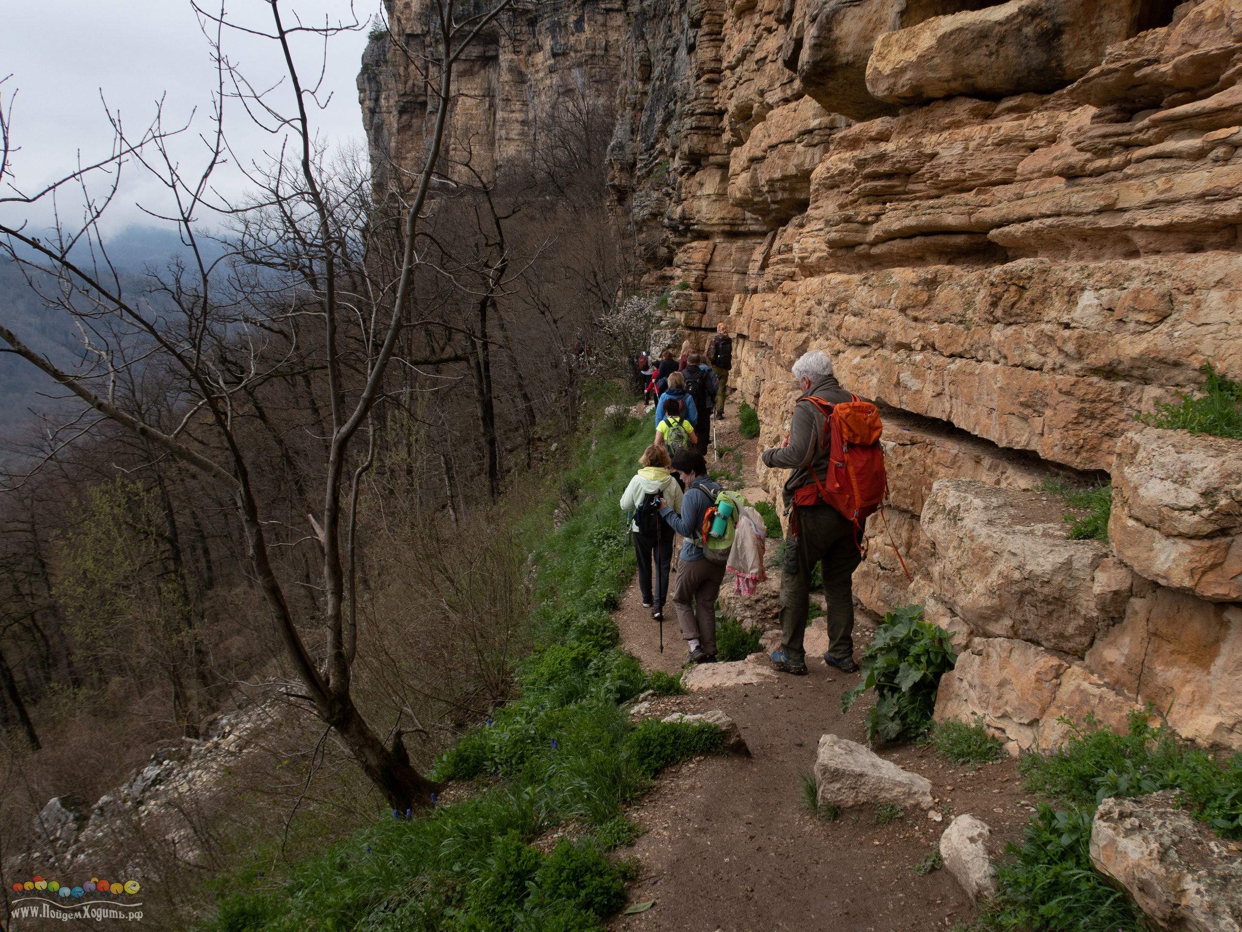 Адыгея — страна водопадов. Фото из походов и путешествий клуба скандинавской ходьбы Пойдем Ходить