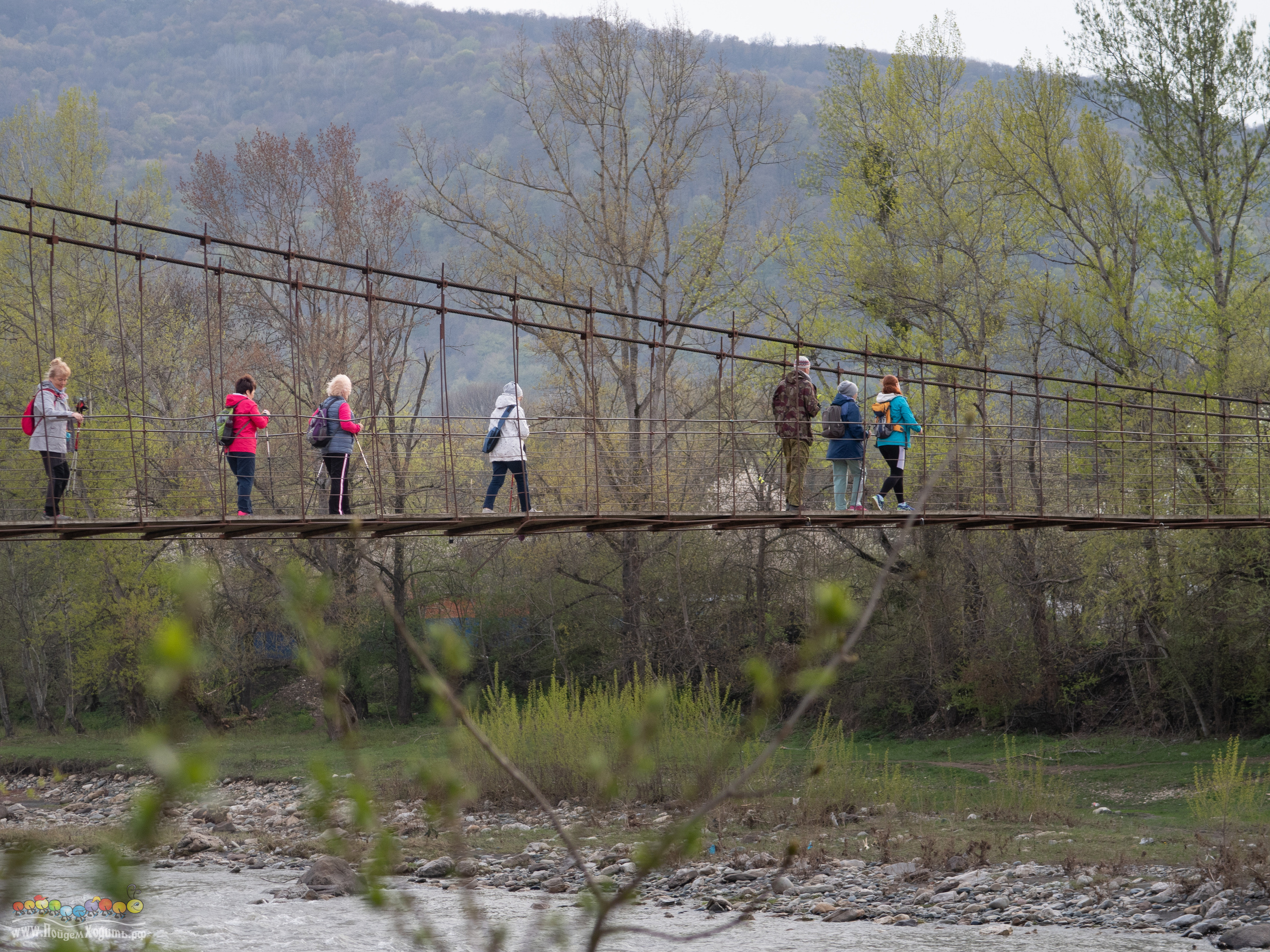Адыгея — страна водопадов. Фото из походов и путешествий клуба скандинавской ходьбы Пойдем Ходить