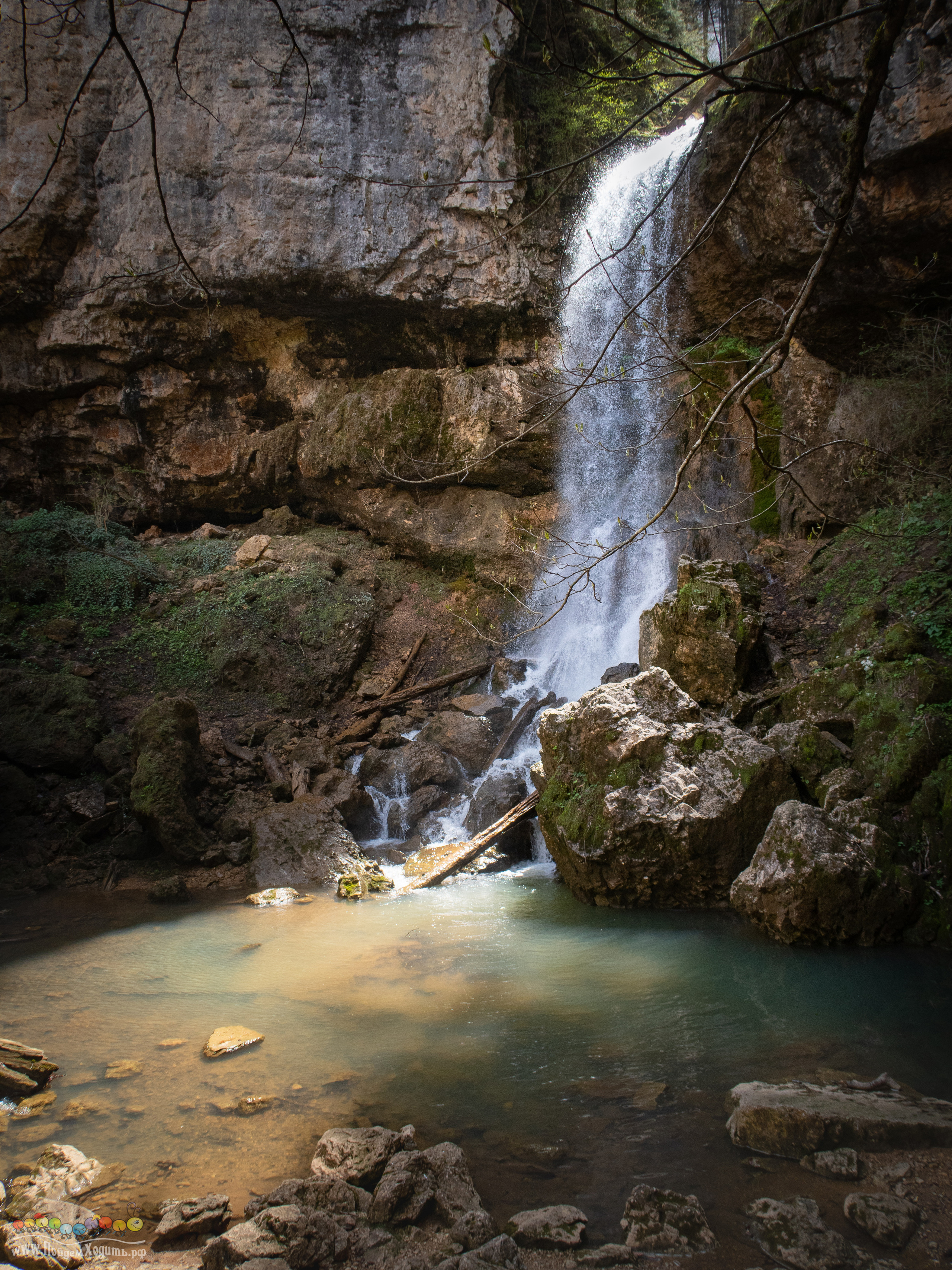 Адыгея — страна водопадов. Фото из походов и путешествий клуба скандинавской ходьбы Пойдем Ходить