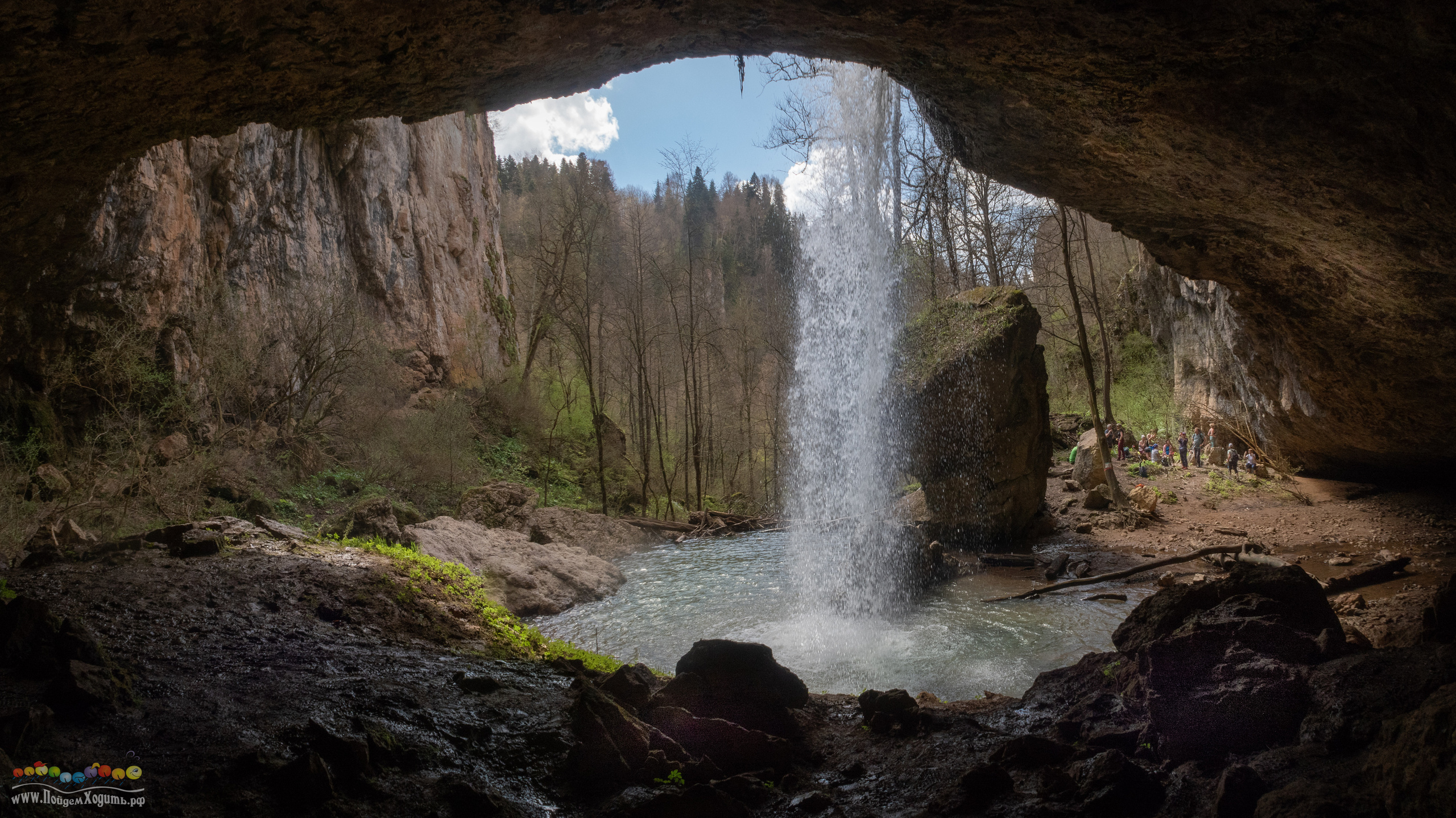 Адыгея — страна водопадов. Фото из походов и путешествий клуба скандинавской ходьбы Пойдем Ходить