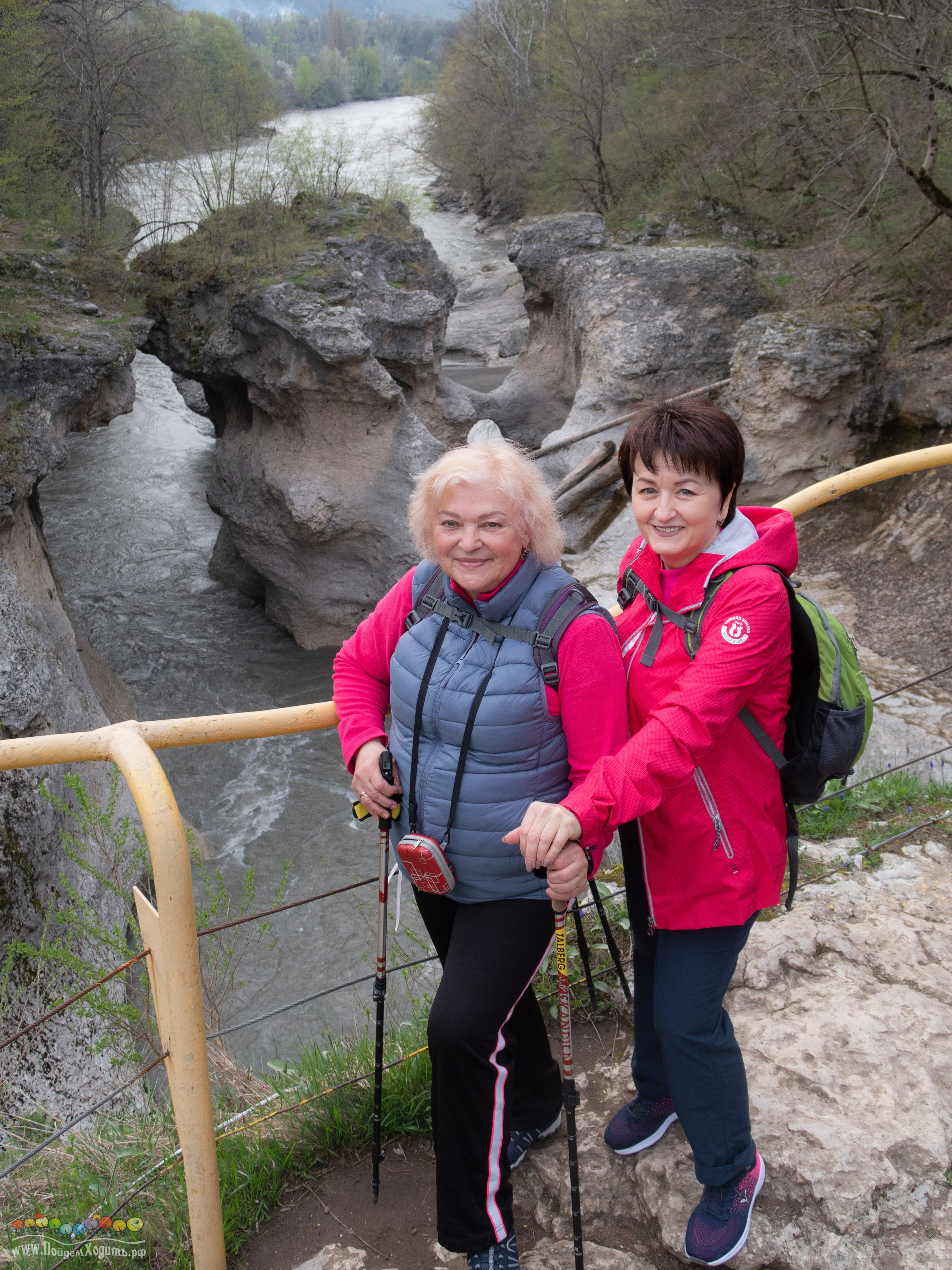 Адыгея — страна водопадов. Фото из походов и путешествий клуба скандинавской ходьбы Пойдем Ходить