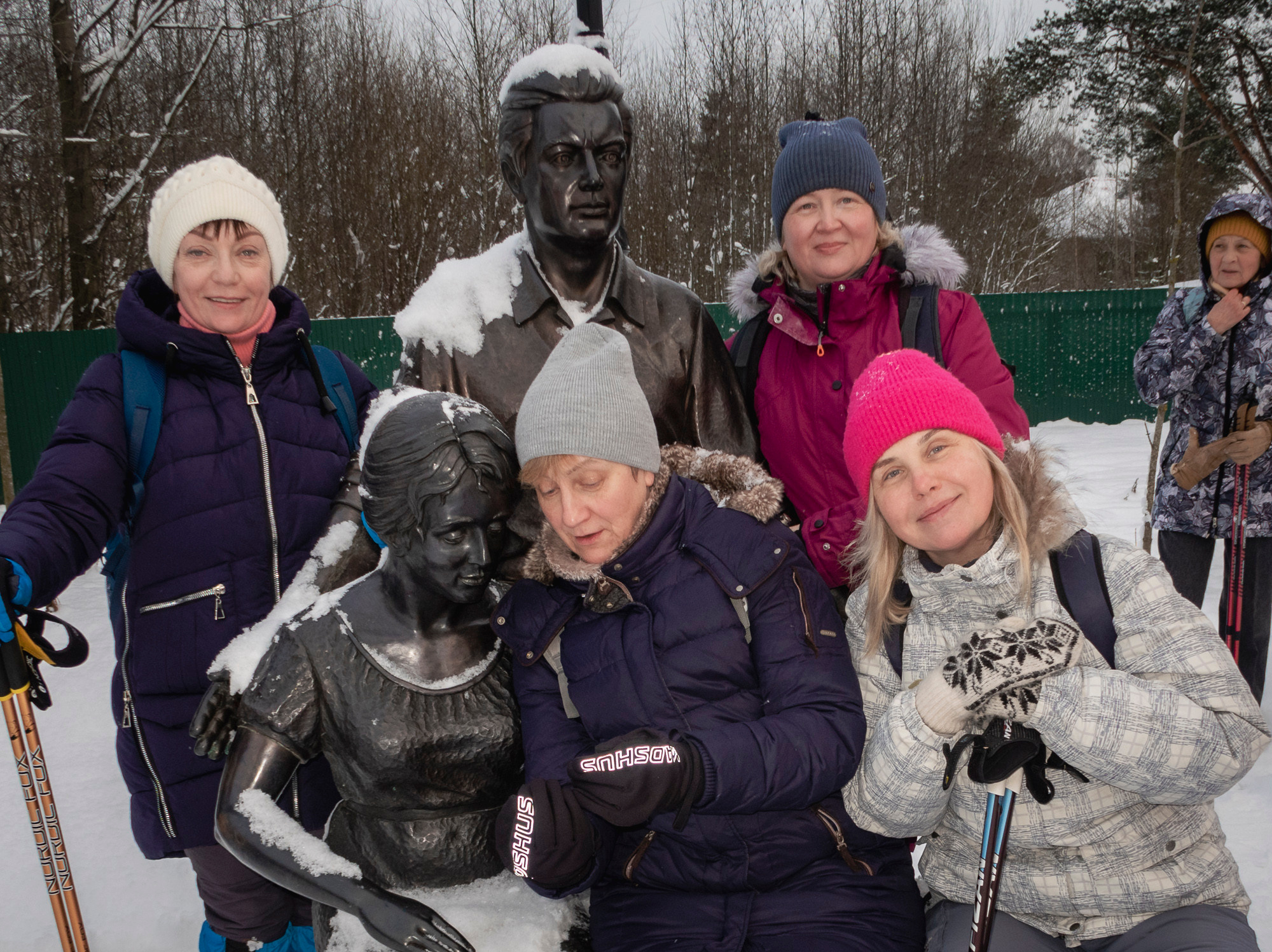 В Токсово к зубрам. Фото из походов и путешествий клуба скандинавской ходьбы Пойдем Ходить